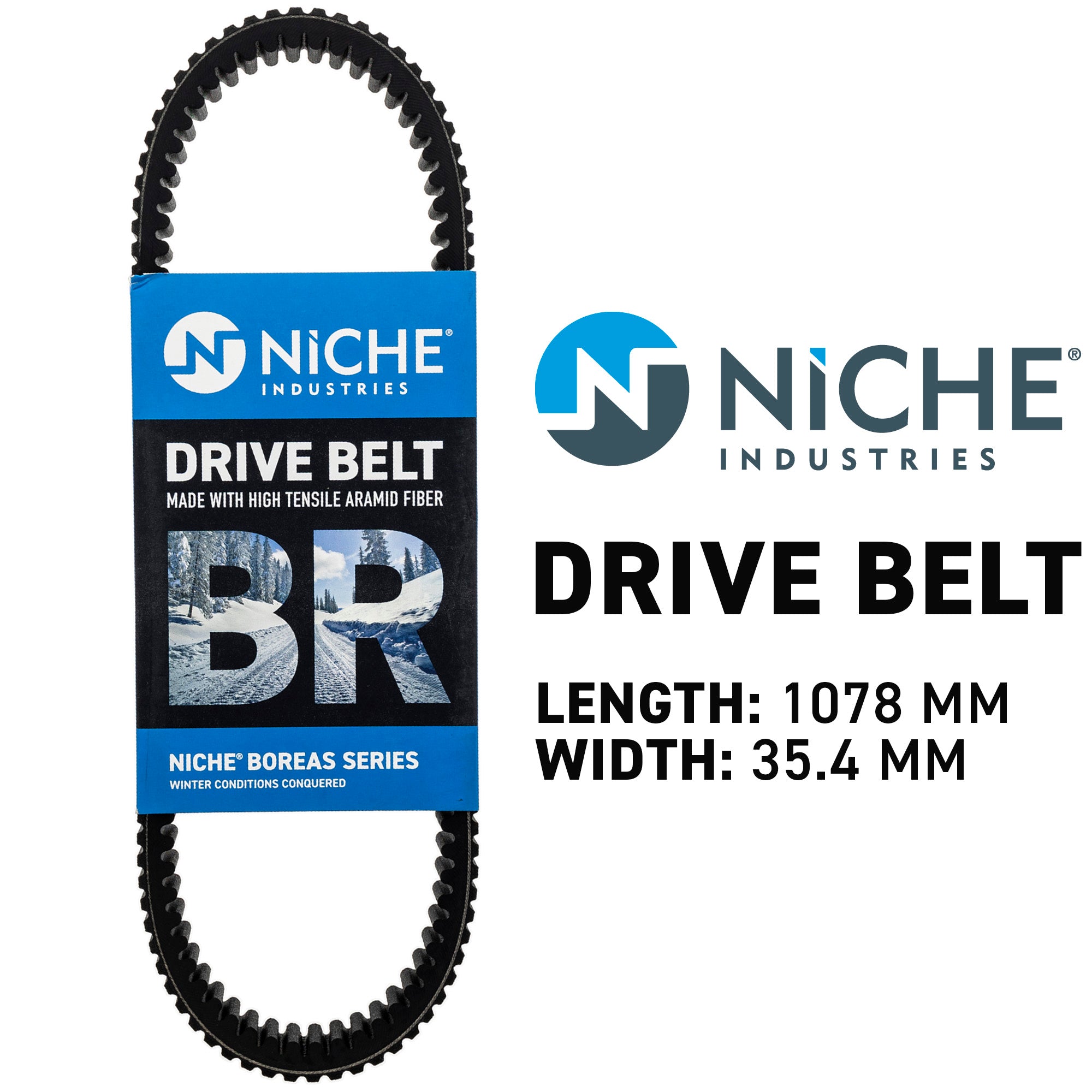 NICHE 519-CDB2433T Drive Belt for Indy