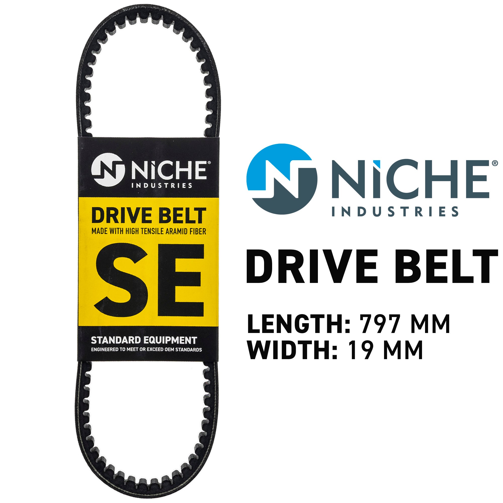 NICHE 519-CDB2438T Drive Belt for Rally