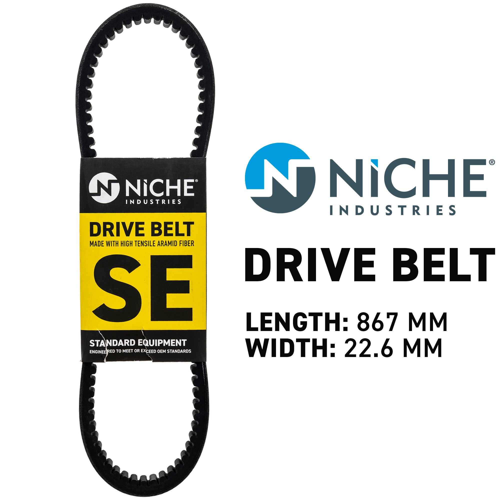 NICHE 519-CDB2442T Drive Belt for Burgman