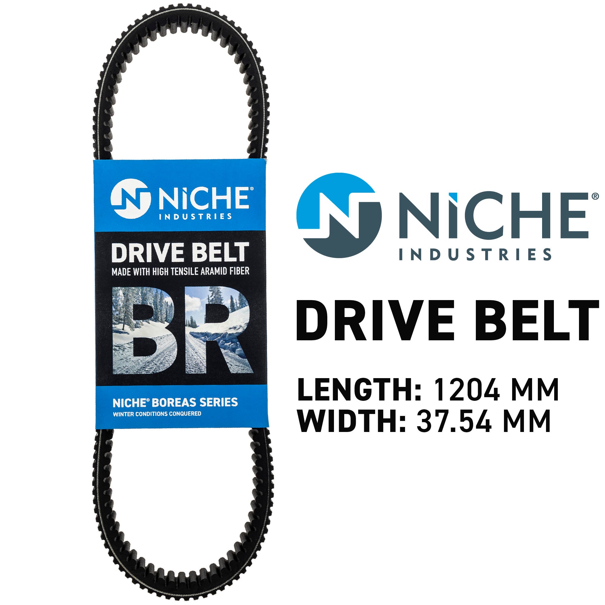 NICHE 519-CDB2443T Drive Belt for Transporter Mountain