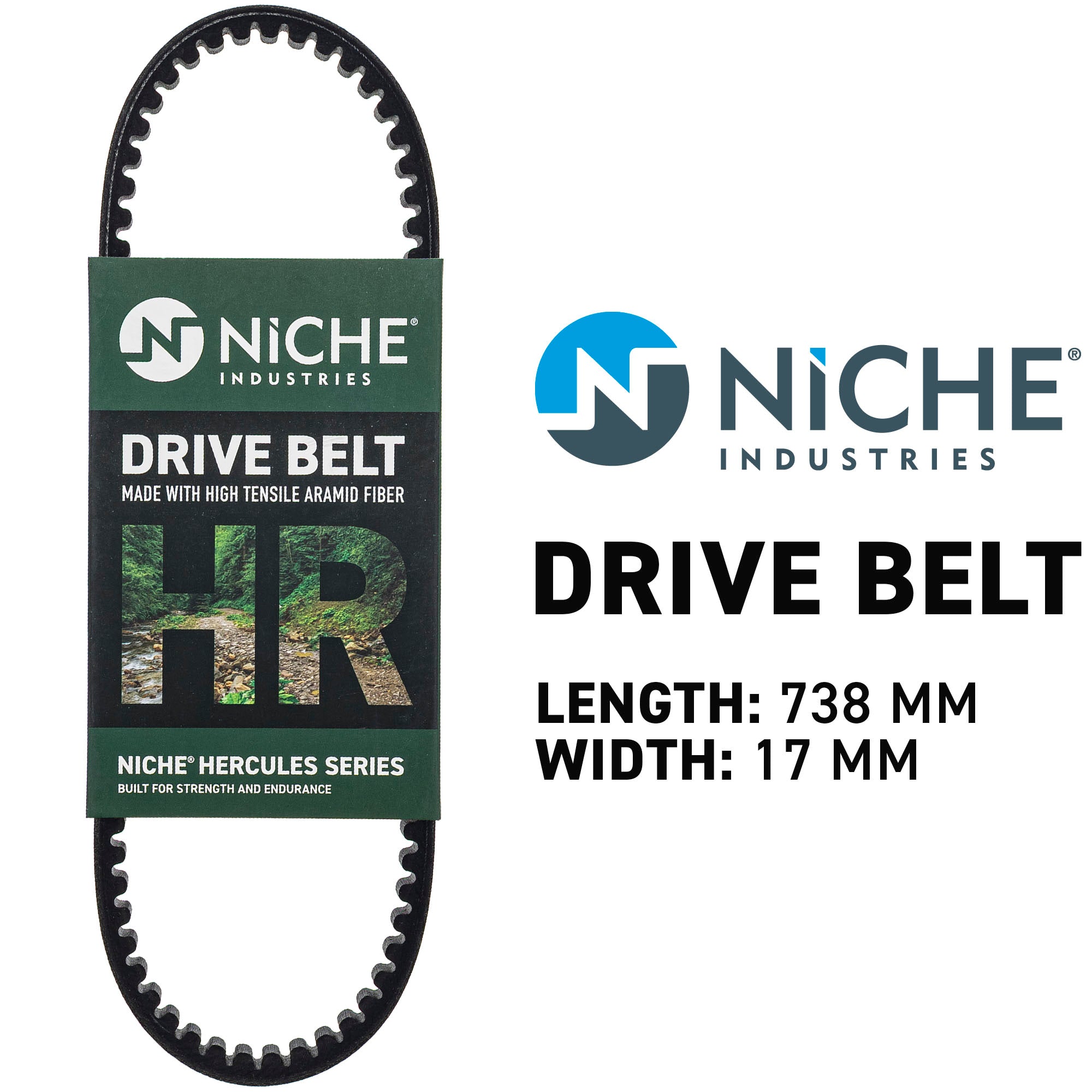 NICHE 519-CDB2456T Drive Belt for Sportsman Predator Outlaw KFX90
