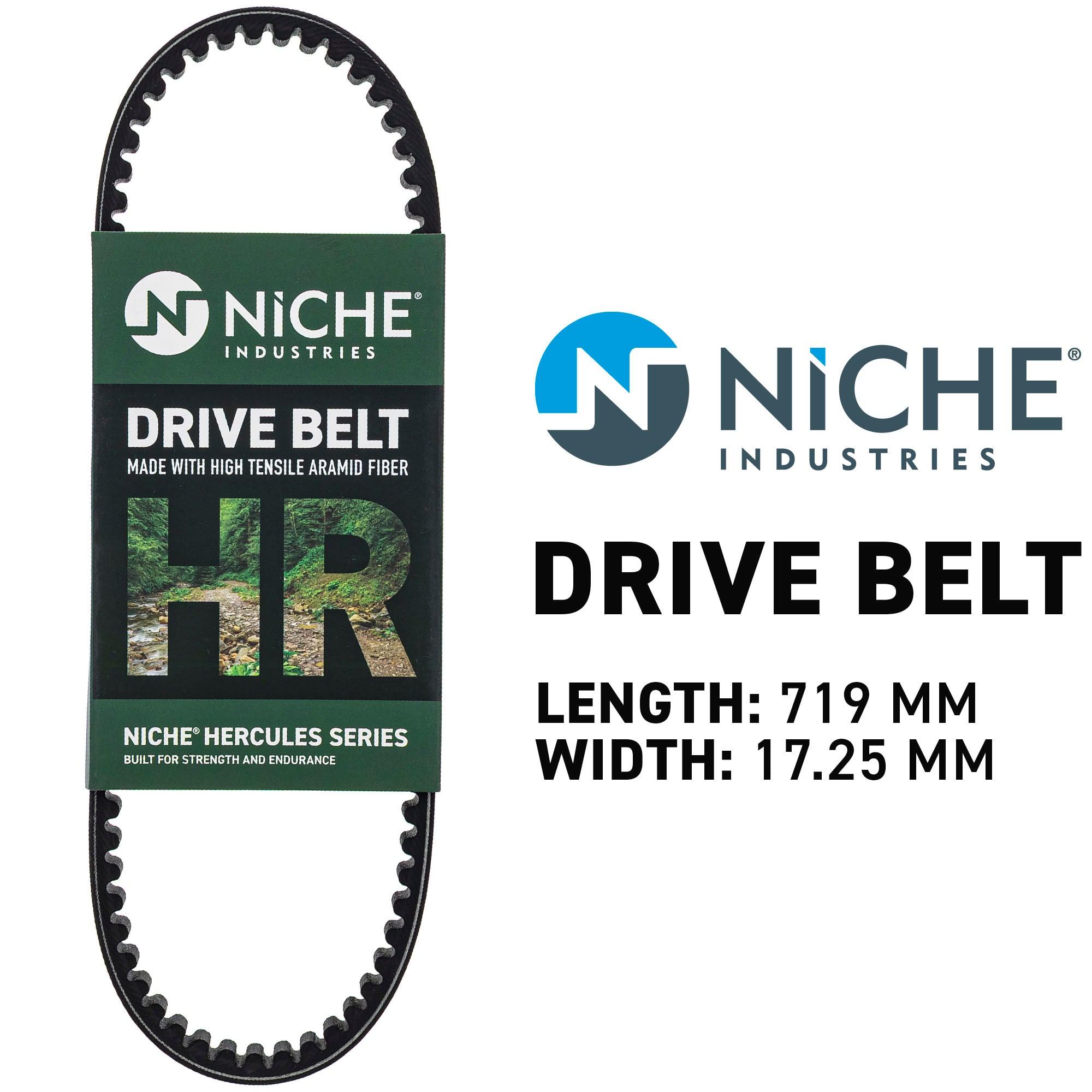 NICHE 519-CDB2459T Drive Belt for YFZ50 Raptor Grizzly DS