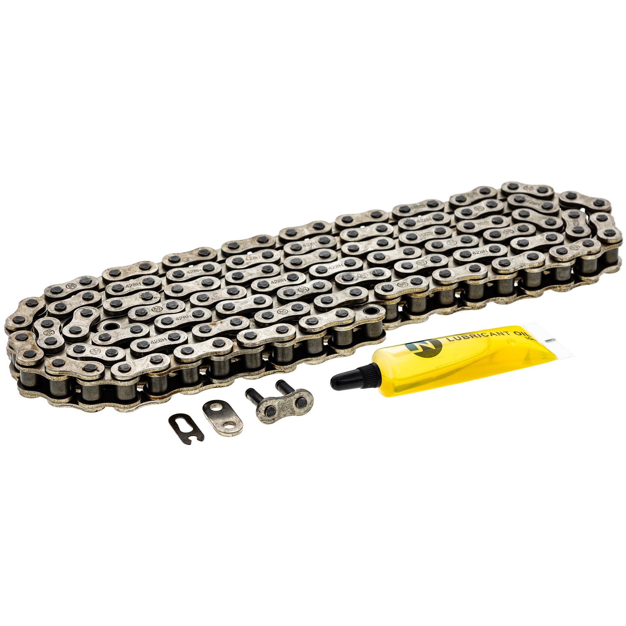 Drive Chain 126 Standard Non O-Ring w/ Master Link for zOTHER Kawasaki XR185 RM125 NX125 NICHE 519-CDC2249H