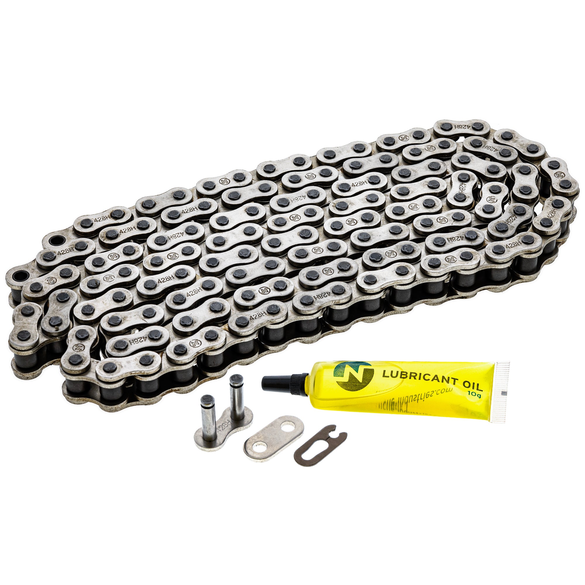Drive Chain 130 Standard Non O-Ring w/ Master Link for zOTHER Yamaha XT350 SR400 Roadwin NICHE 519-CDC2253H