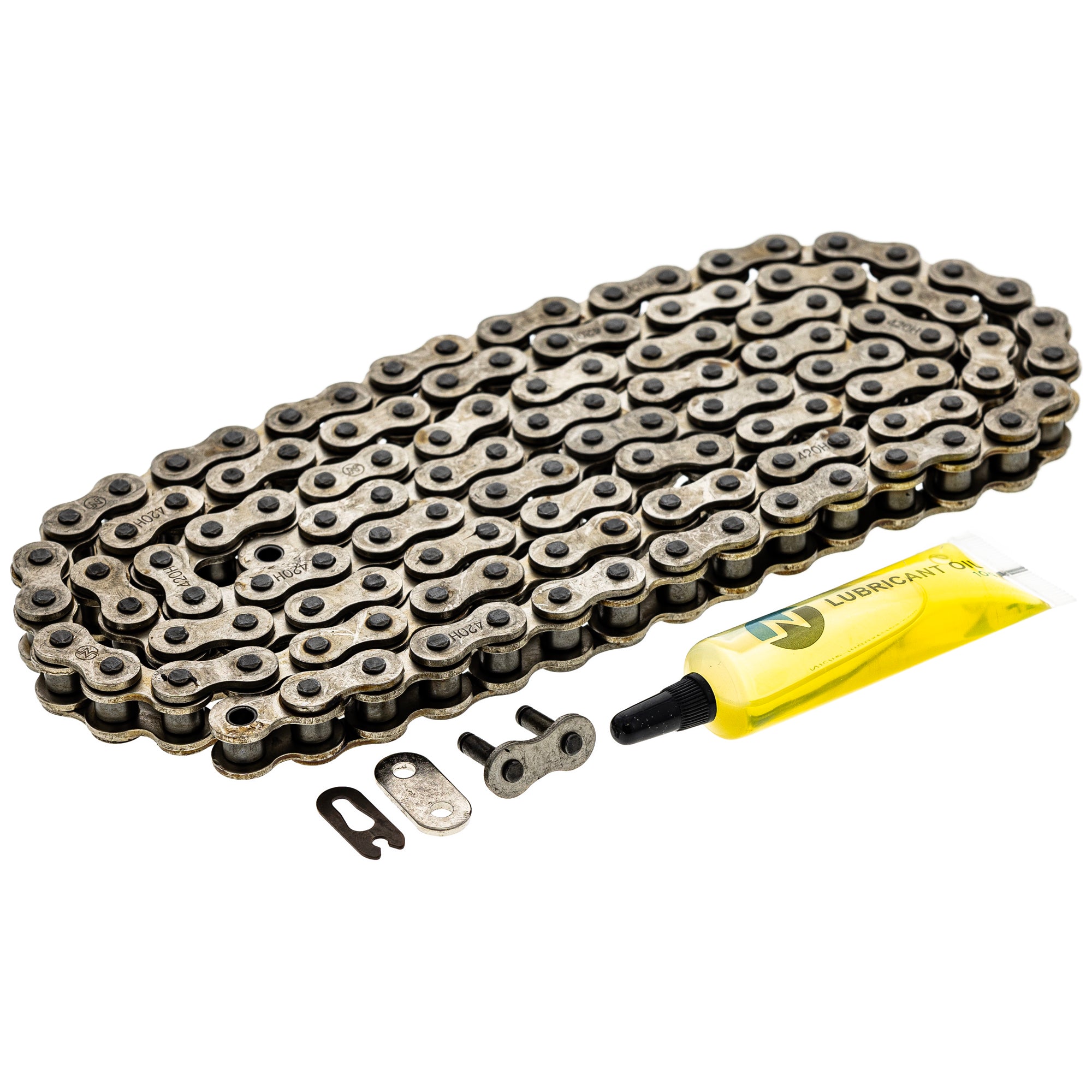 Drive Chain 126 Standard Non O-Ring w/ Master Link for zOTHER Honda KX80 Expert DT50 5149 NICHE 519-CDC2250H