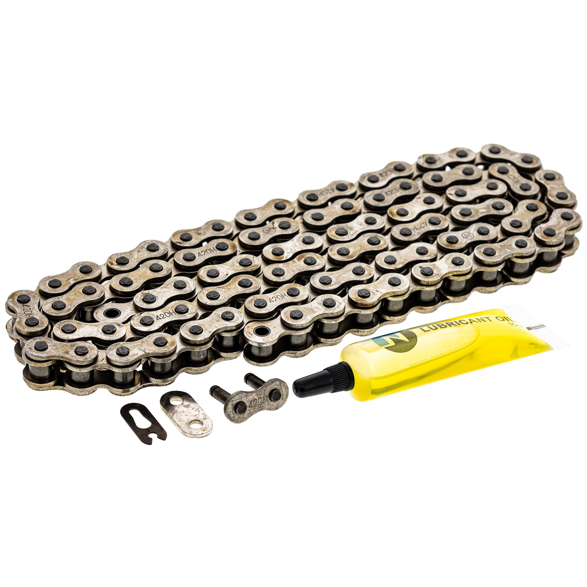 Drive Chain 90 Standard Non O-Ring w/ Master Link for zOTHER Yamaha Kawasaki YZ50 TTR110E NICHE 519-CDC2263H