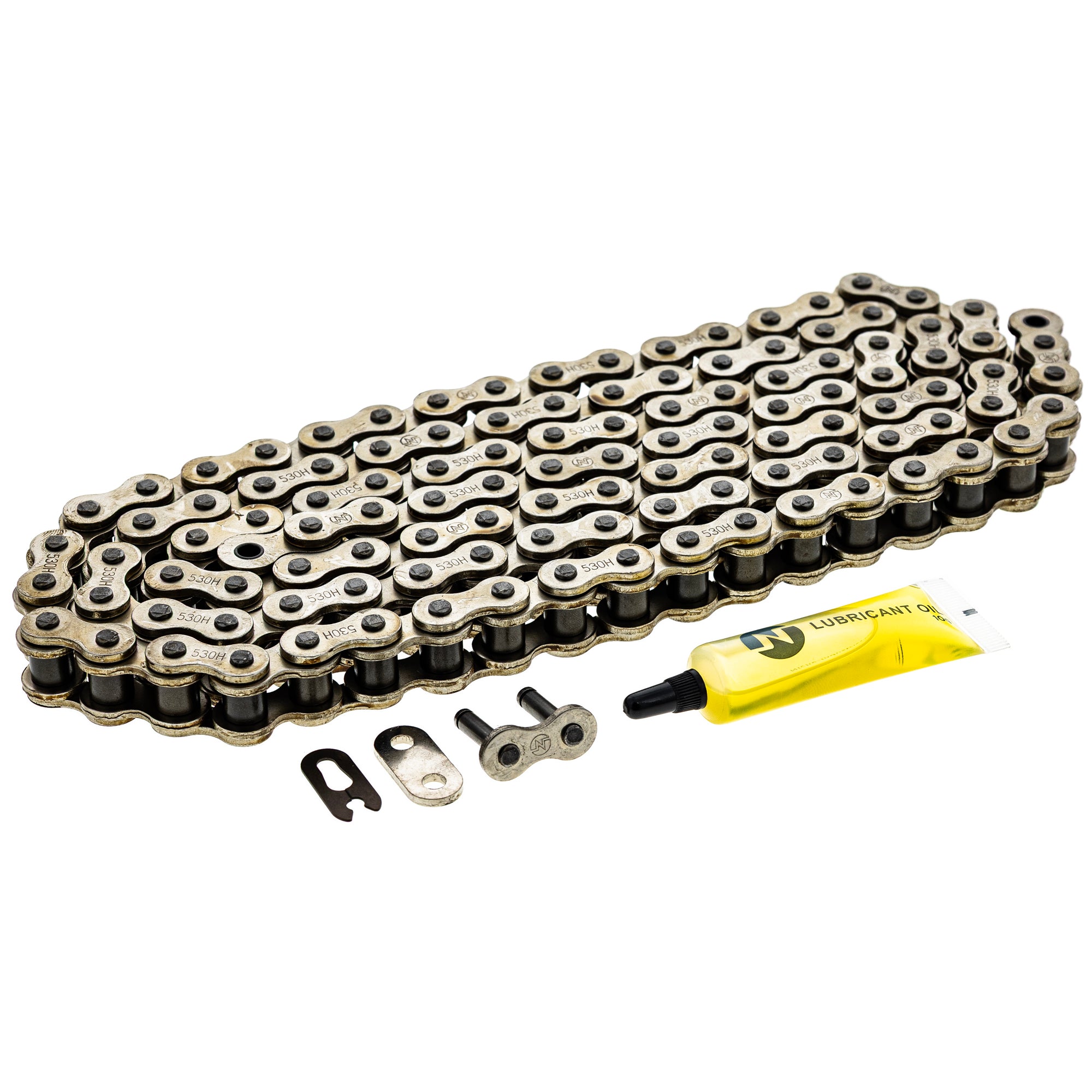 Drive Chain 114 Standard Non O-Ring w/ Master Link for zOTHER Yamaha Triumph Suzuki NICHE 519-CDC2265H