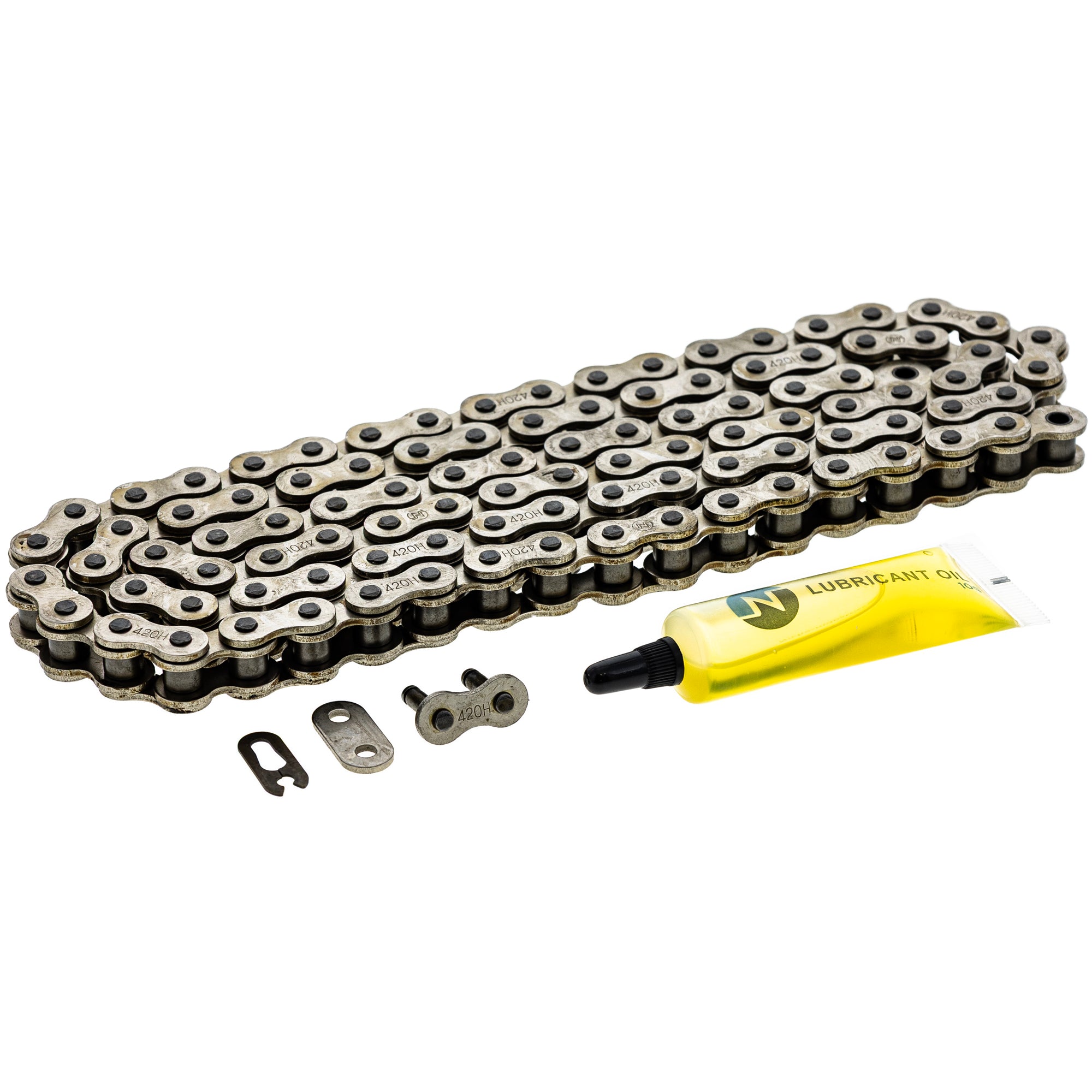 Drive Chain 100 Standard Non O-Ring w/ Master Link for zOTHER Honda YSR50 XR80 XR75 Trail NICHE 519-CDC2285H