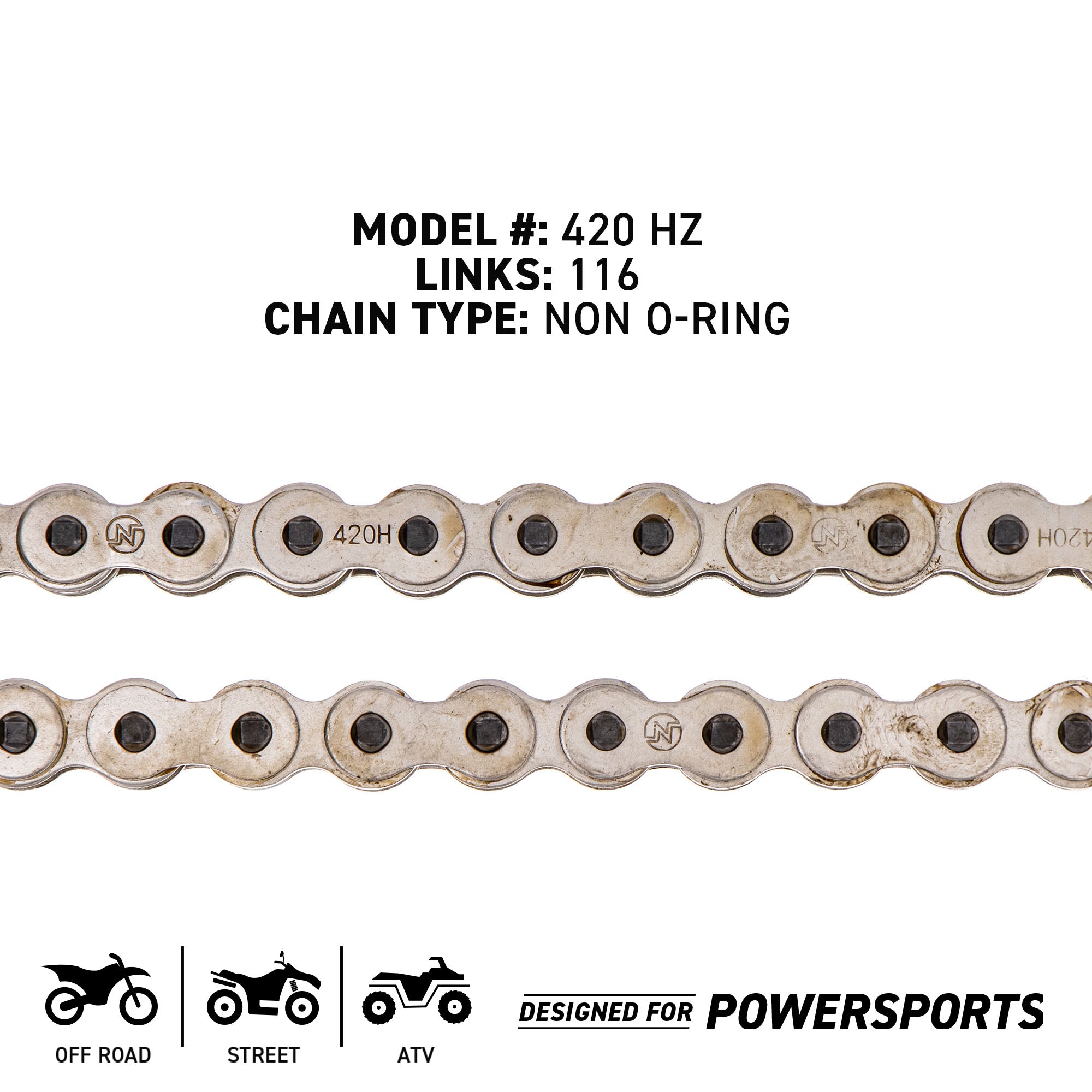 NICHE 519-CDC2295H Chain for zOTHER Honda Expert CR80R AR50