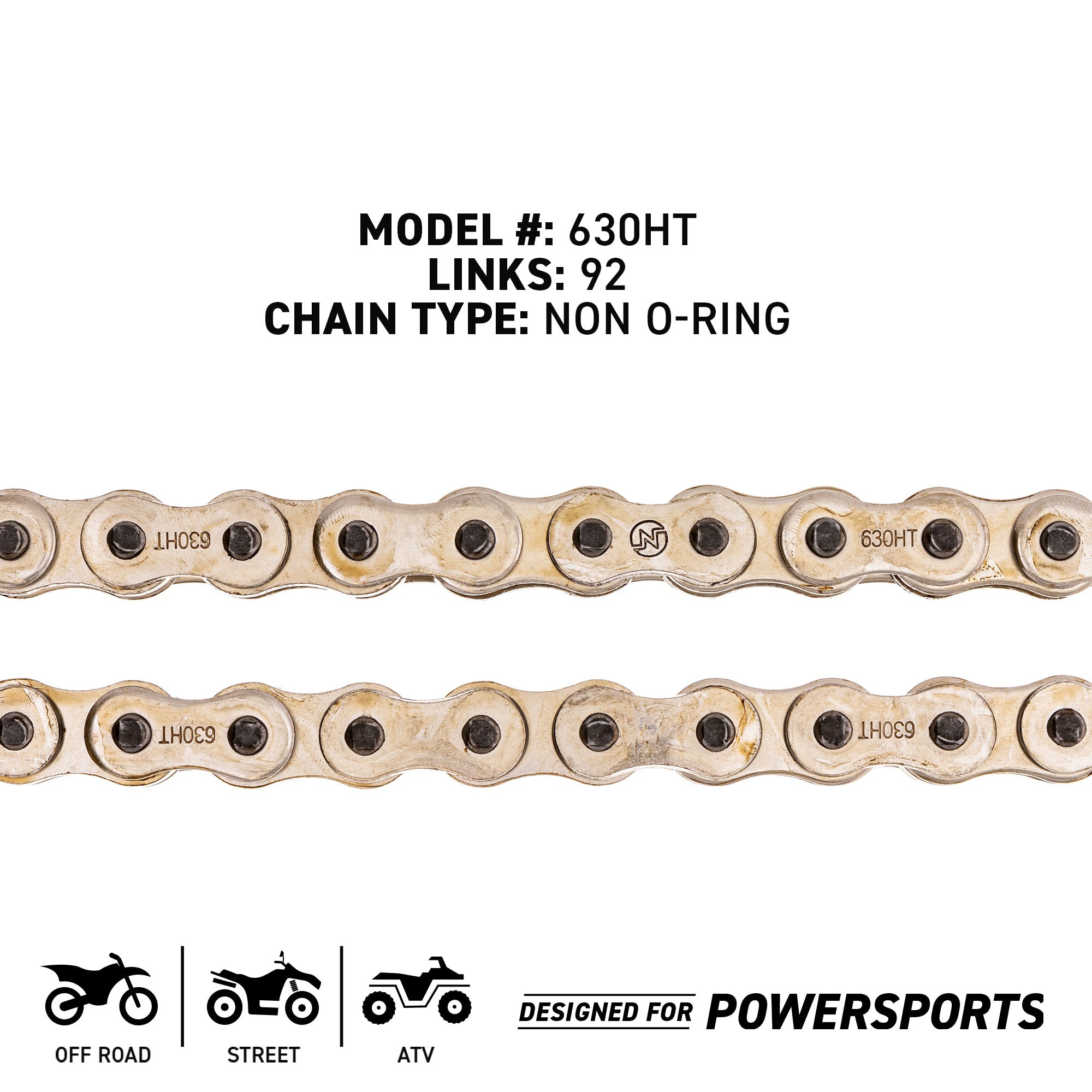 NICHE 519-CDC2209H Chain for MTD Cub Cadet Troy-Bilt KZ900 KZ1000