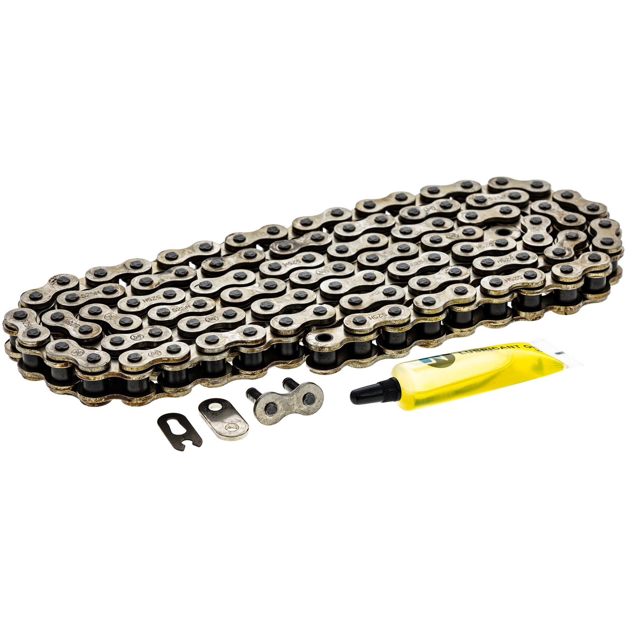 Drive Chain 104 Standard Non O-Ring w/ Master Link for zOTHER Triumph Kawasaki Ducati W650 NICHE 519-CDC2336H
