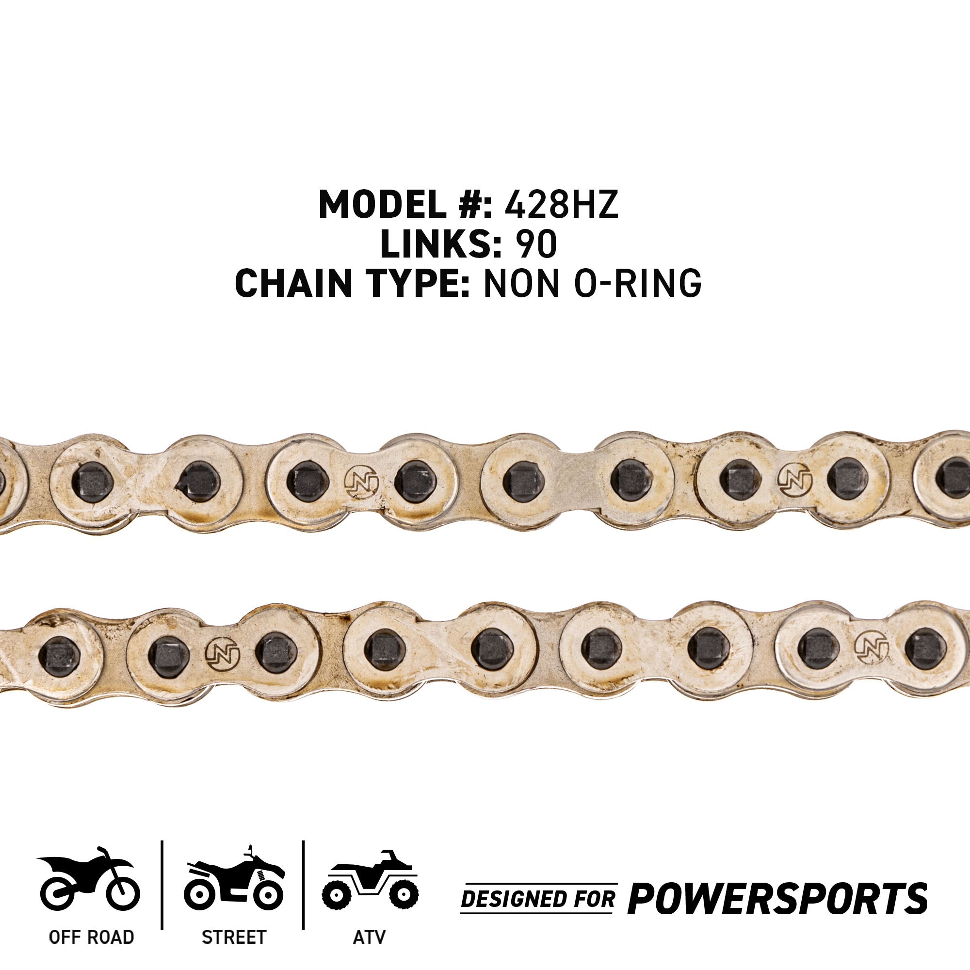 NICHE 519-CDC2342H Chain for zOTHER BRP Can-Am Ski-Doo Sea-Doo Quest