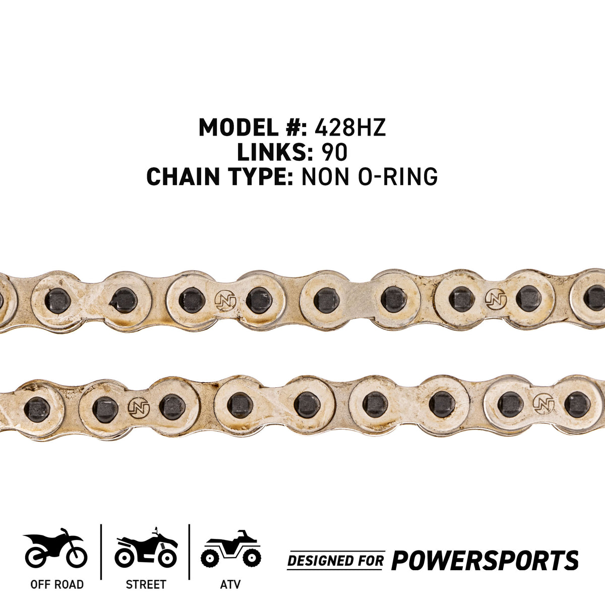 NICHE 519-CDC2342H Chain for zOTHER BRP Can-Am Ski-Doo Sea-Doo Quest