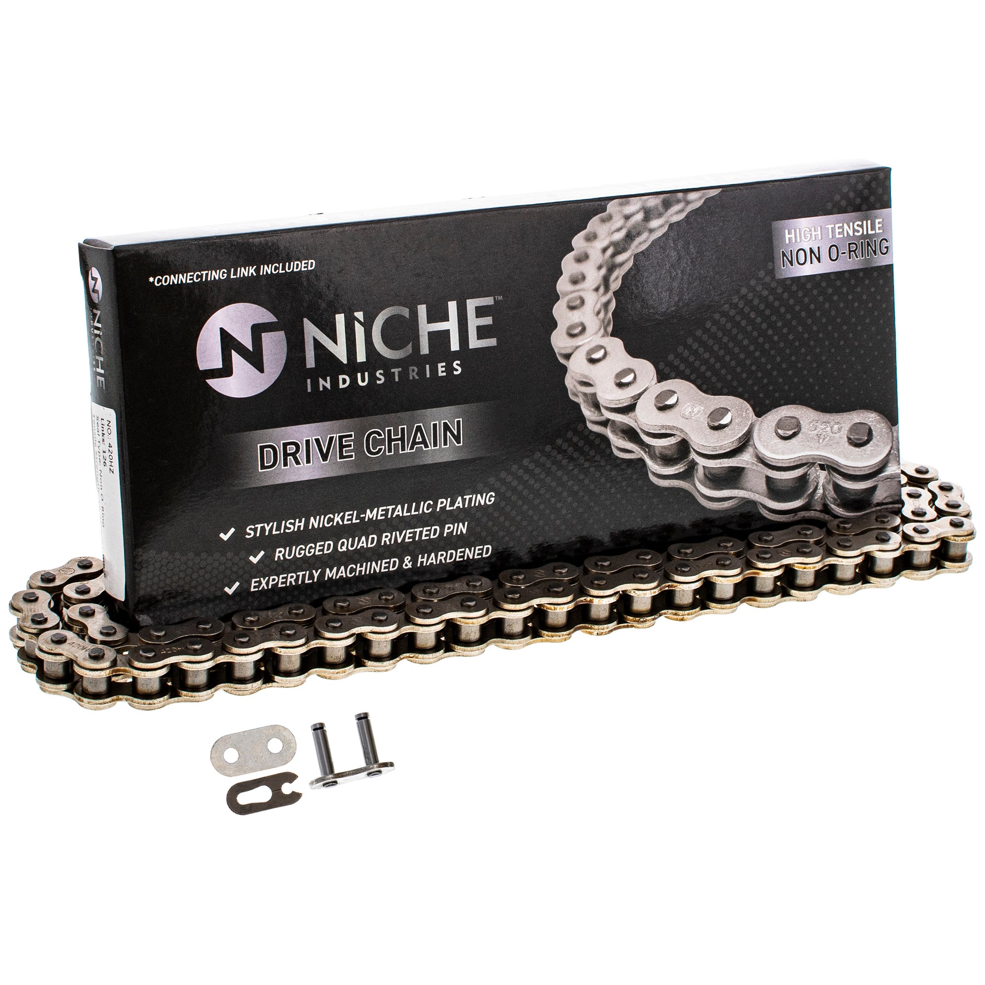 NICHE MK1004052 Drive Sprockets & Chain Kit for zOTHER RS50