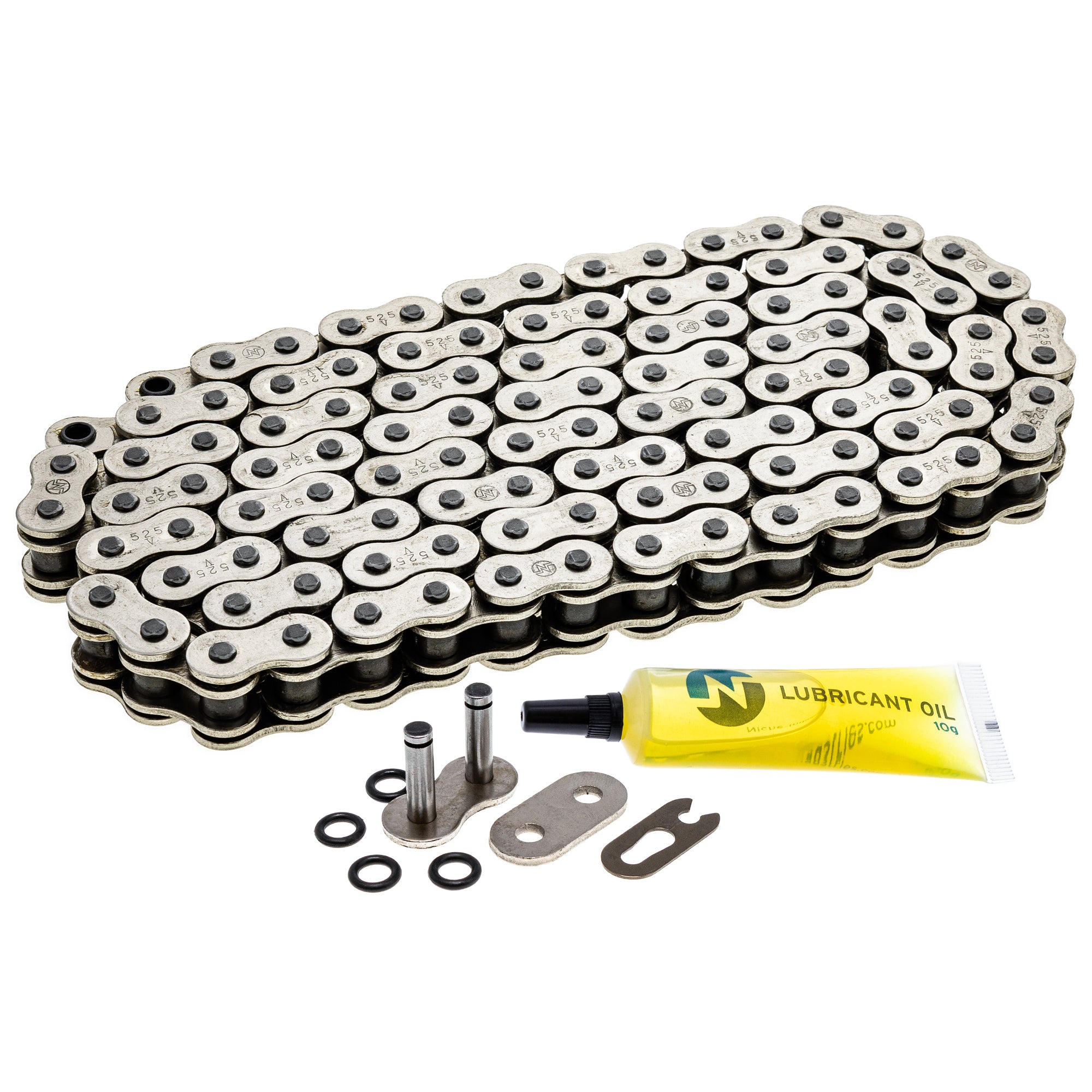 Drive Chain 114 O-Ring w/ Master Link for zOTHER Yamaha Suzuki Kawasaki Ducati Z900RS Z900 NICHE 519-CDC2387H