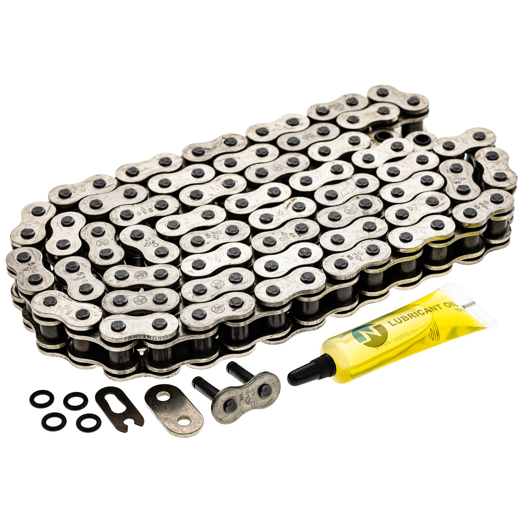 Drive Chain 100 O-Ring w/ Master Link for zOTHER Super Maxim KZ550 KZ440 5277 NICHE 519-CDC2388H