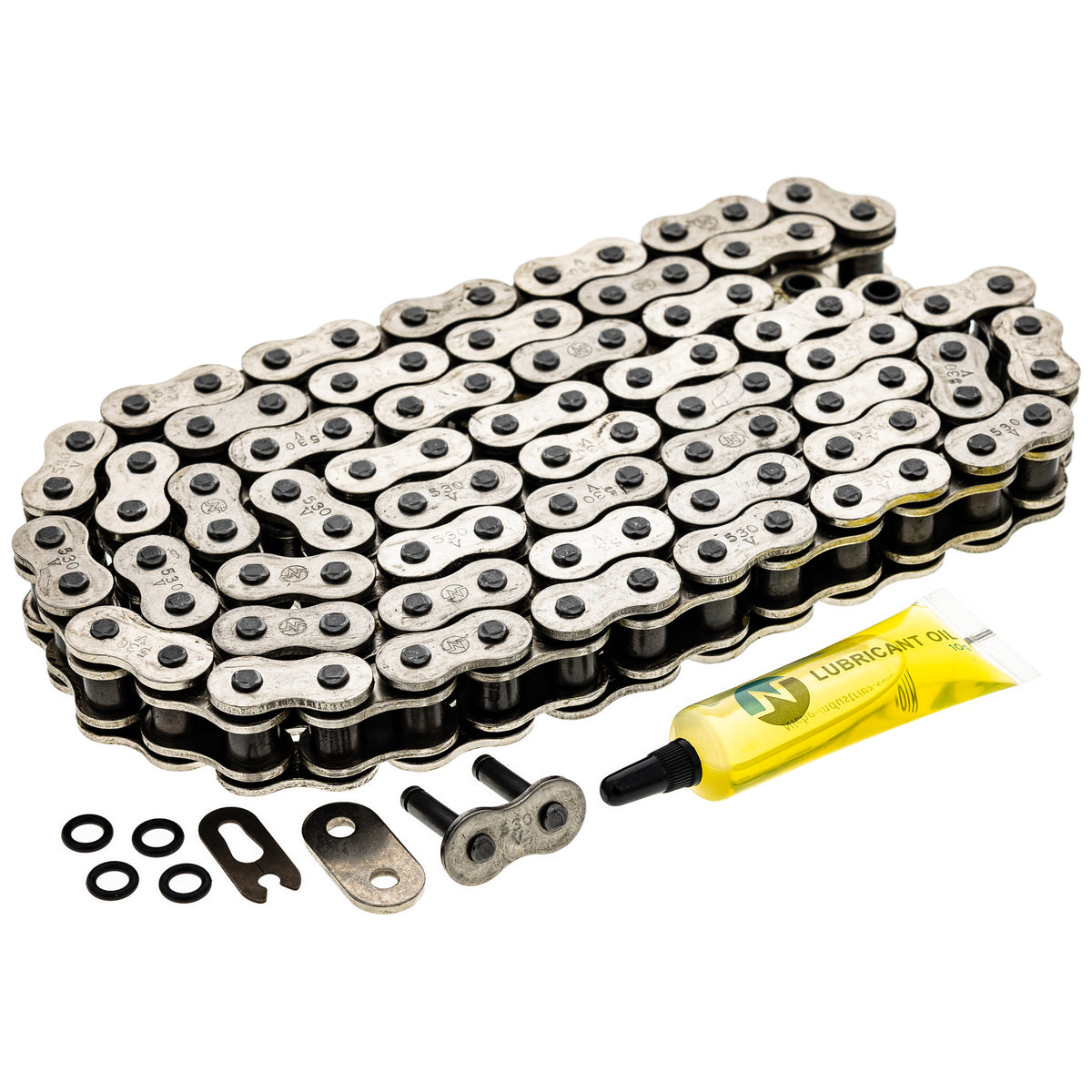 Drive Chain 100 O-Ring w/ Master Link for zOTHER Super Maxim KZ550 KZ440 5277 NICHE 519-CDC2388H
