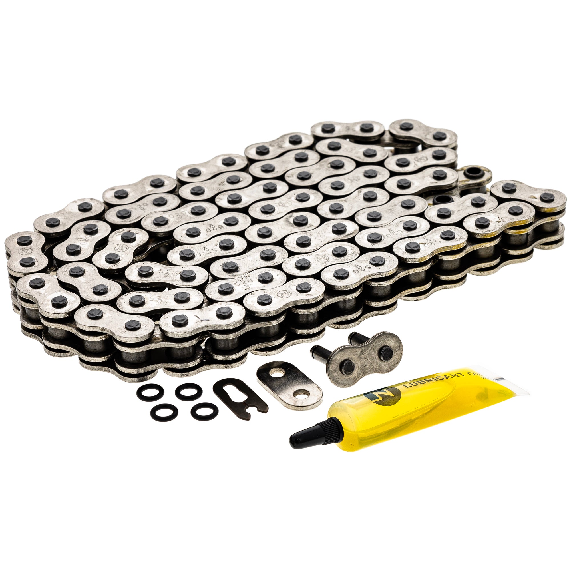Drive Chain 86 O-Ring w/ Master Link for zOTHER Polaris Honda Xpress TRX450 TRX400 Trail NICHE 519-CDC2398H