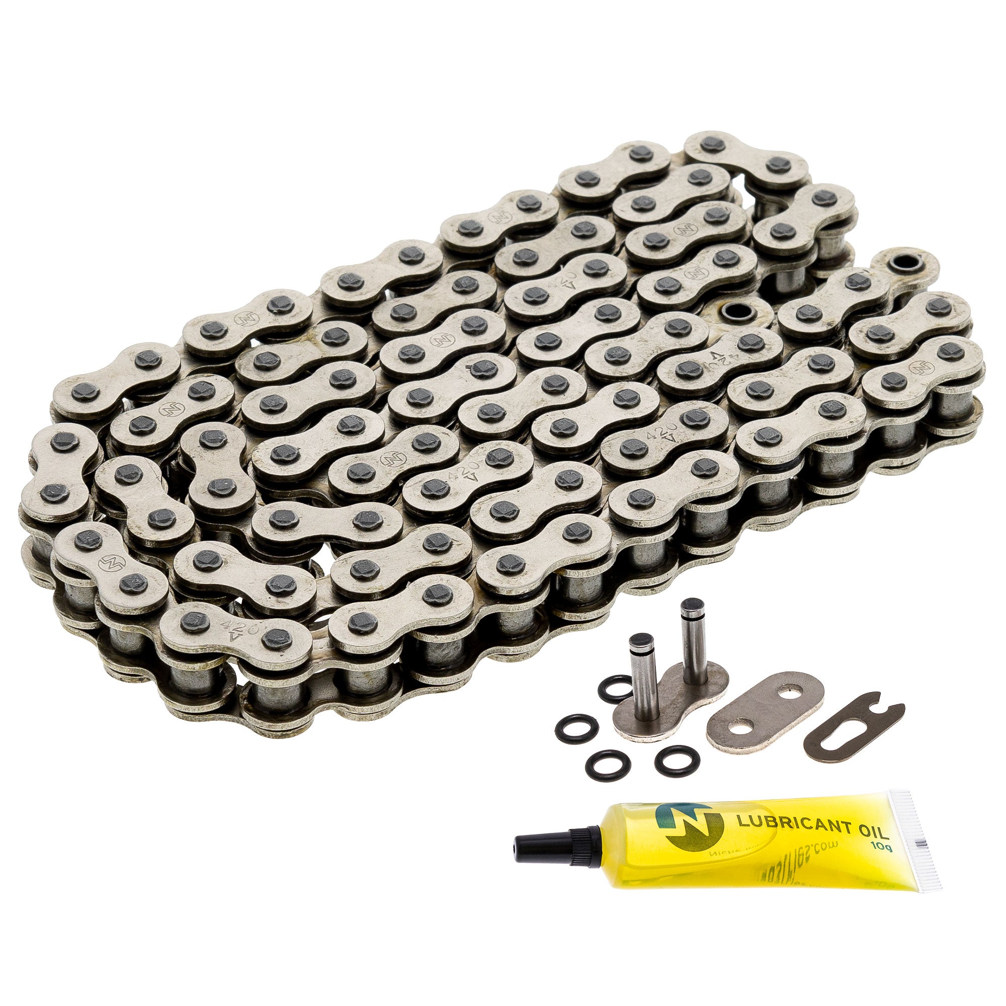 Drive Chain 90 O-Ring w/ Master Link for zOTHER Yamaha Kawasaki YZ50 TTR110E KLX110 Big NICHE 519-CDC2303H