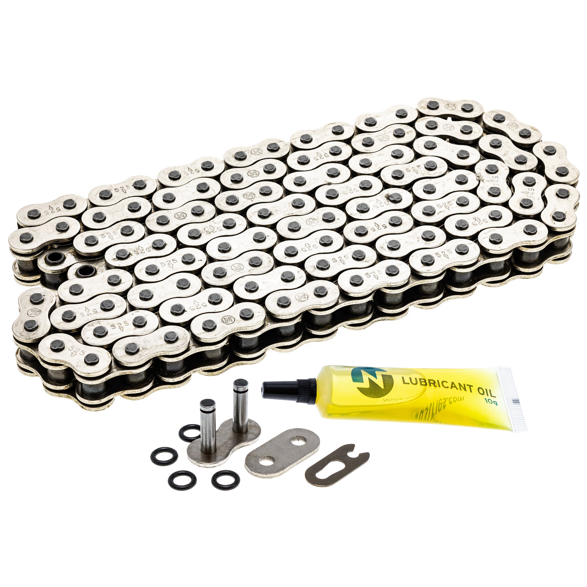 Drive Chain 116 O-Ring w/ Master Link for zOTHER Suzuki Kawasaki BMW Vstrom Versys Ninja NICHE 519-CDC2304H