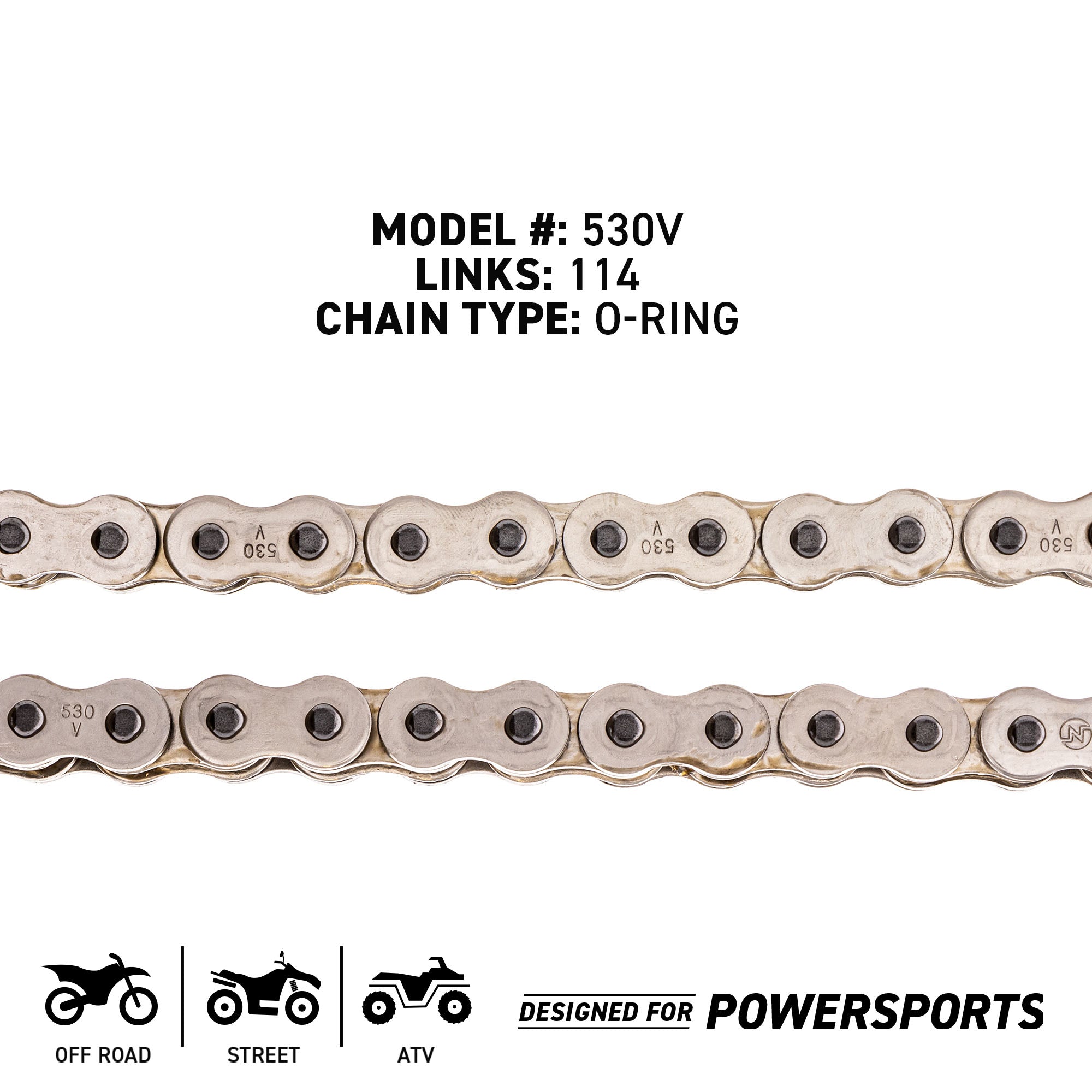 NICHE 519-CDC2305H Chain for zOTHER Yamaha Triumph Suzuki Kawasaki