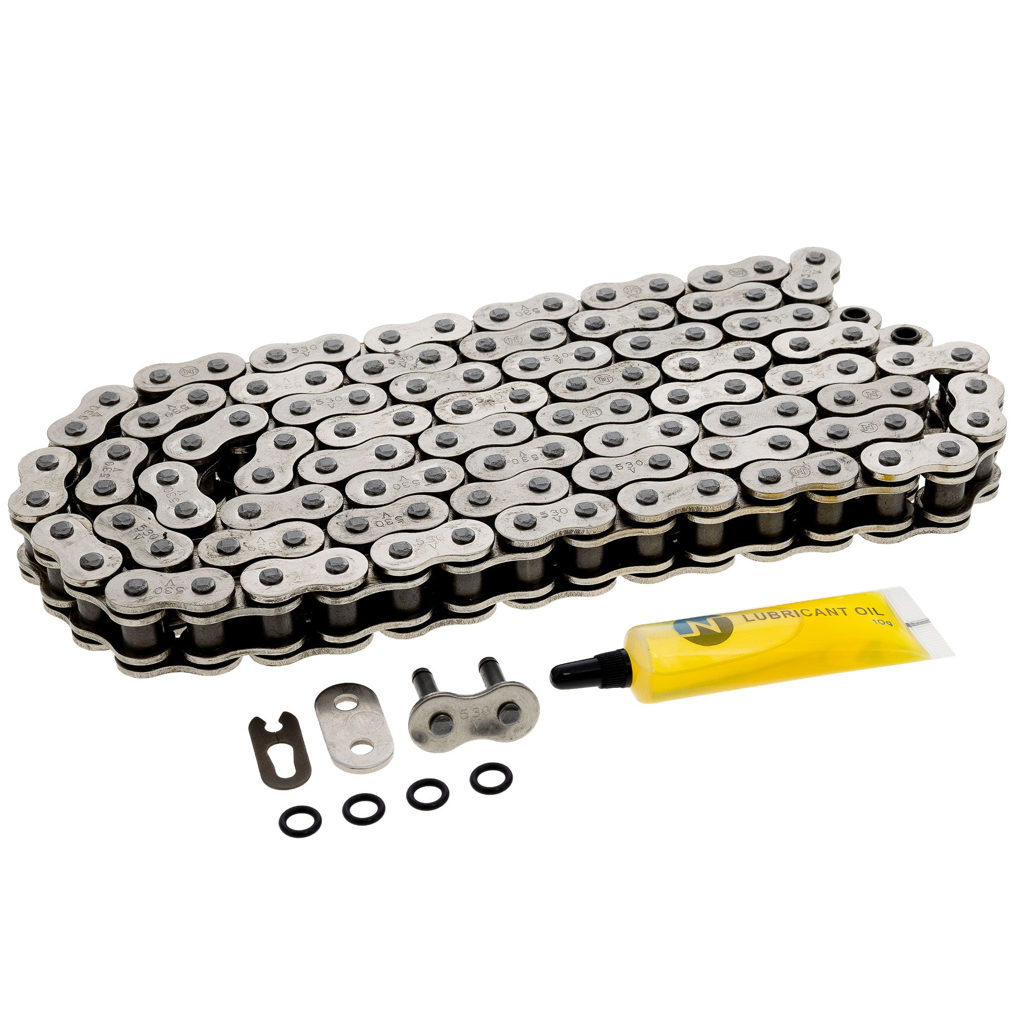 Drive Chain 116 O-Ring w/ Master Link for zOTHER Yamaha Triumph Suzuki Kawasaki Ducati YZF NICHE 519-CDC2301H