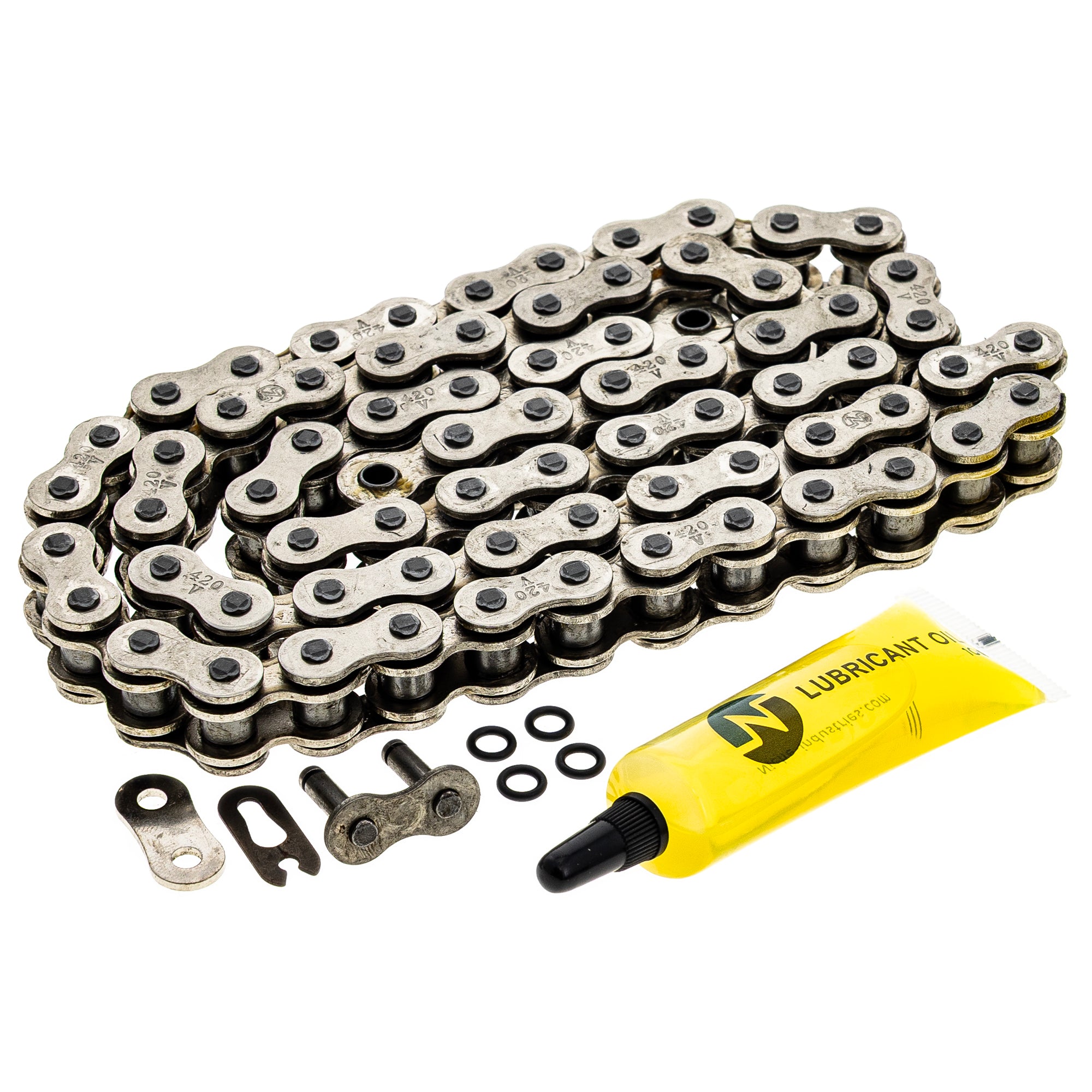 Drive Chain 72 O-Ring w/ Master Link for zOTHER FourTrax ATC70 5302 NICHE 519-CDC2313H