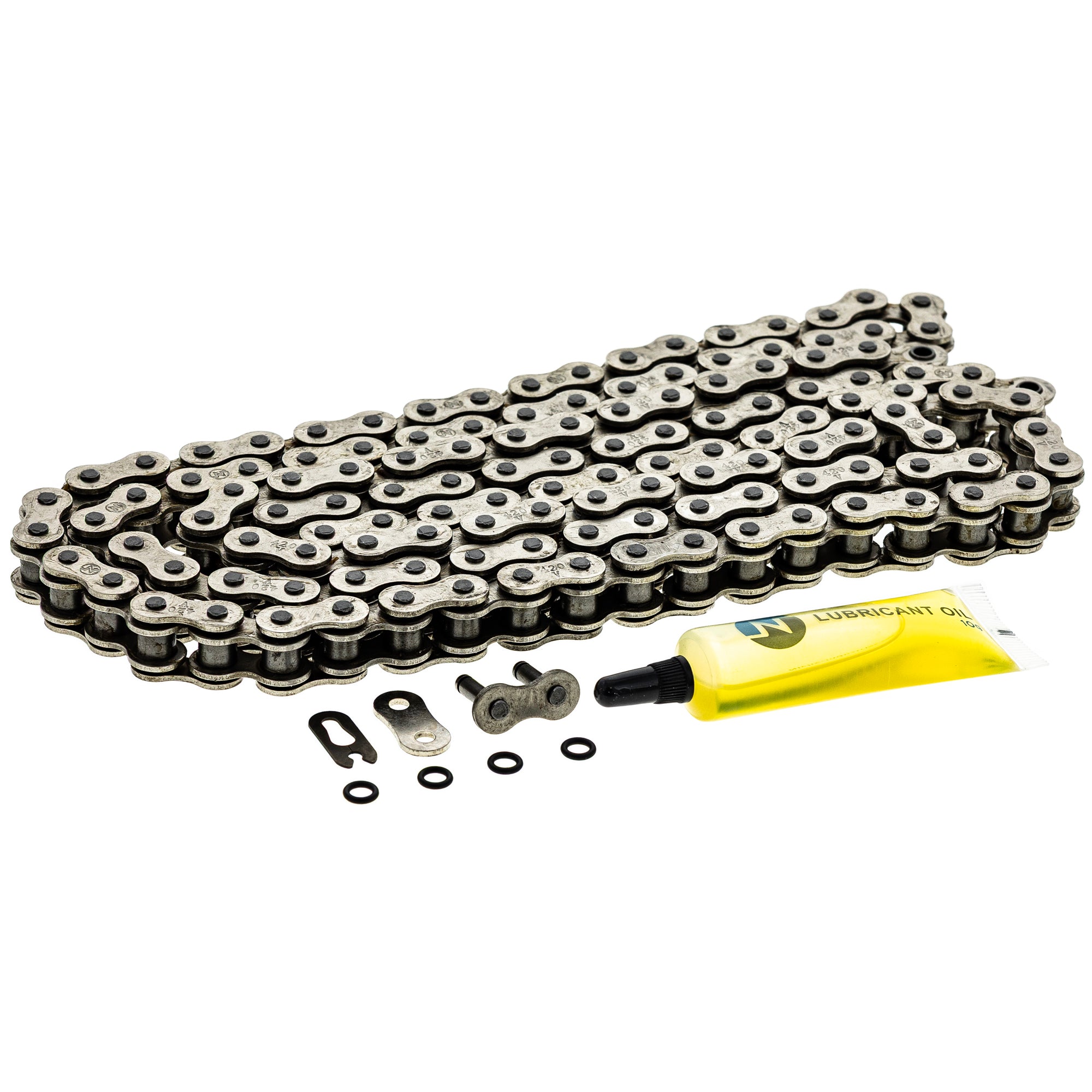 Drive Chain 130 O-Ring w/ Master Link for zOTHER Honda Senda KX85 Expert CRF150R 5312 NICHE 519-CDC2423H