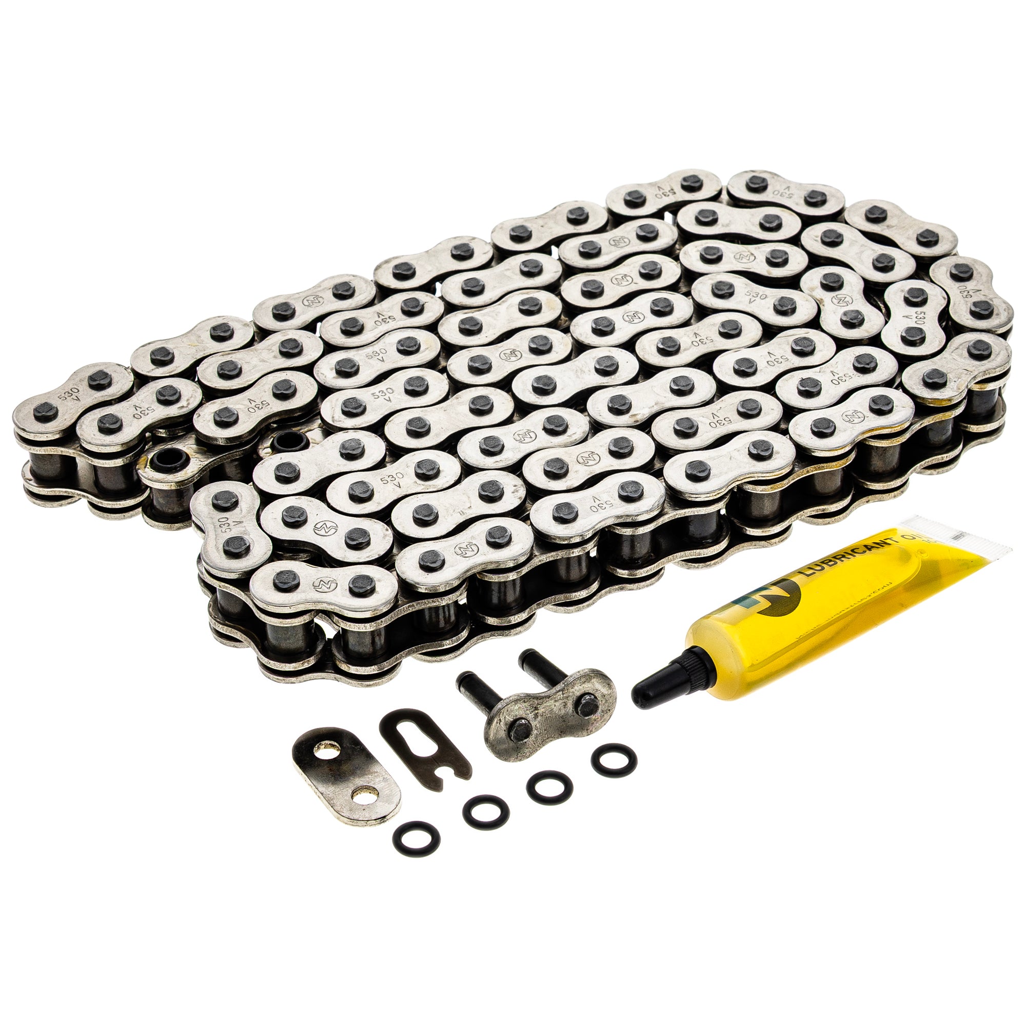 Drive Chain 96 O-Ring w/ Master Link for zOTHER XS400 Super RD400 94580-10096-00 5326 NICHE 519-CDC2437H