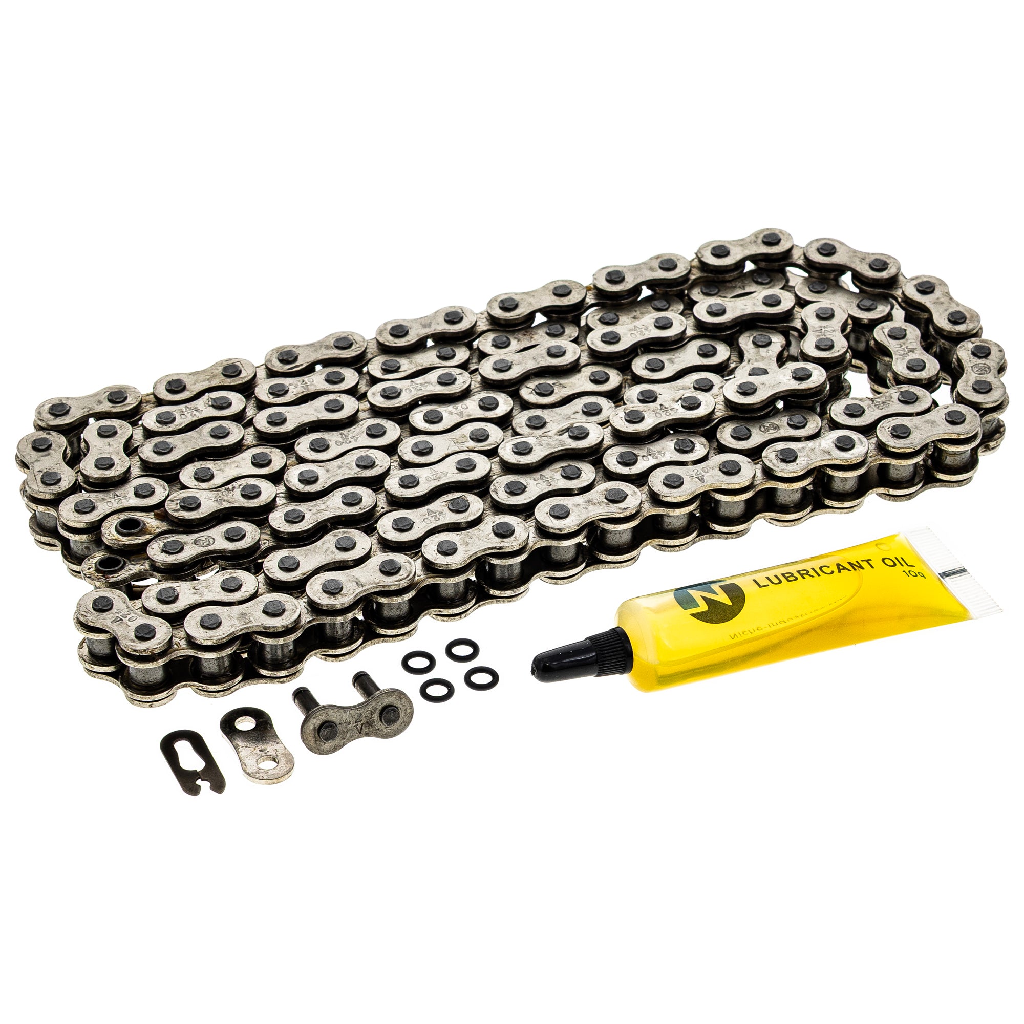 Drive Chain 122 O-Ring w/ Master Link for zOTHER RS50 MTX80 MTX50 DT50 5380 NICHE 519-CDC2481H