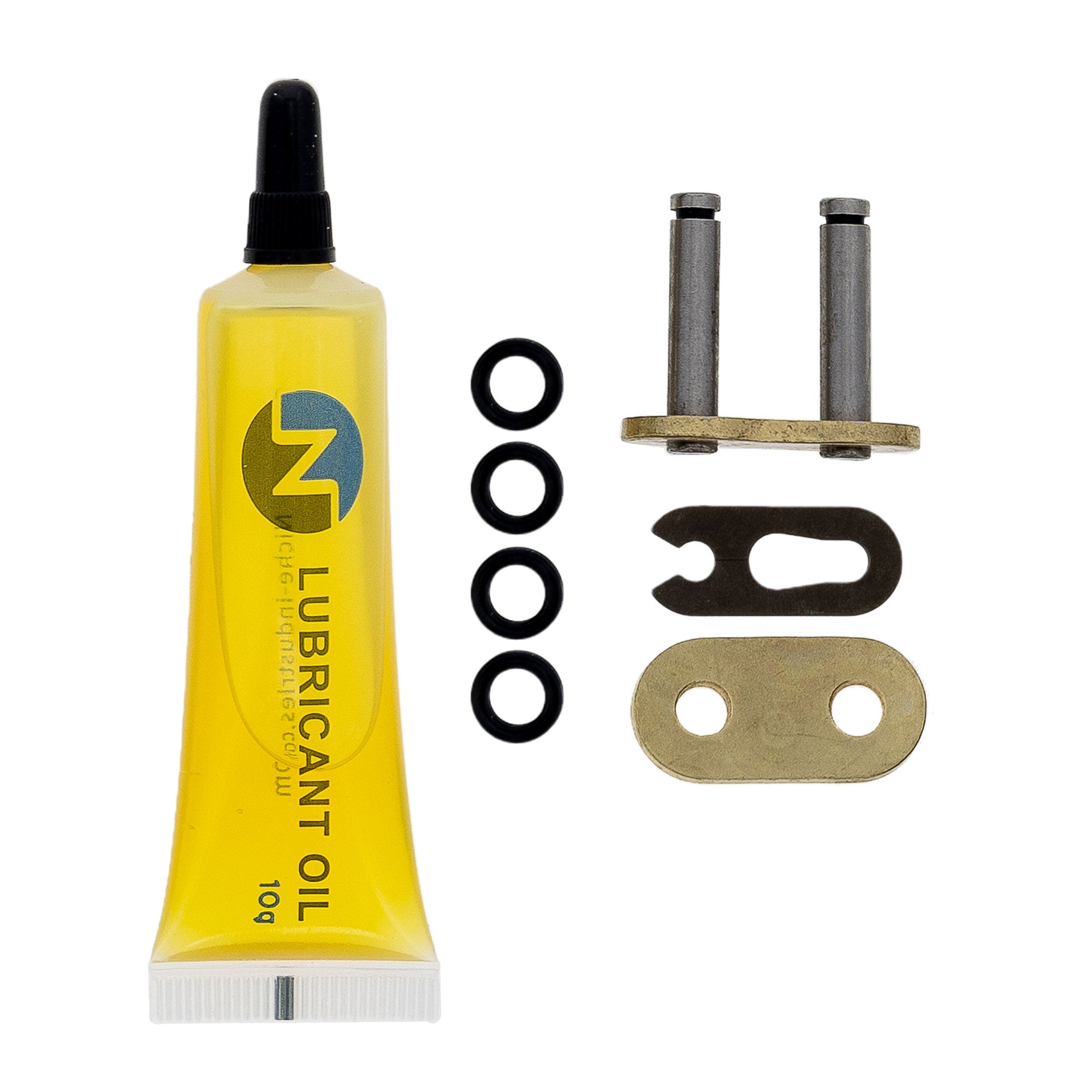 Gold X-Ring Chain 110 w/ Master Link for zOTHER Triumph Suzuki Kawasaki ZZR600 V45 Trophy NICHE 519-CDC2415H