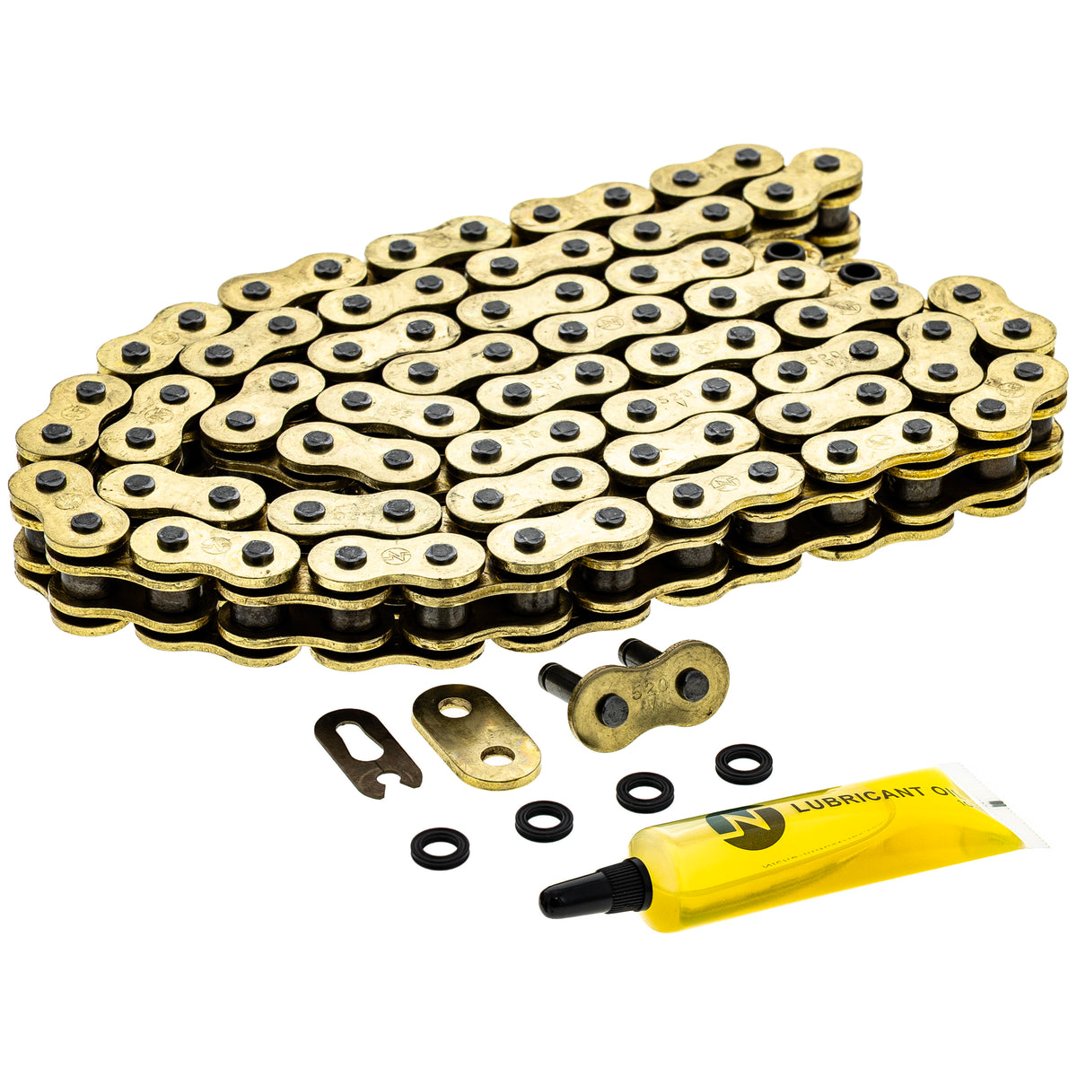 Gold X-Ring Chain 84 w/ Master Link for zOTHER Suzuki Polaris Xpress Xplorer Trail NICHE 519-CDC2521H