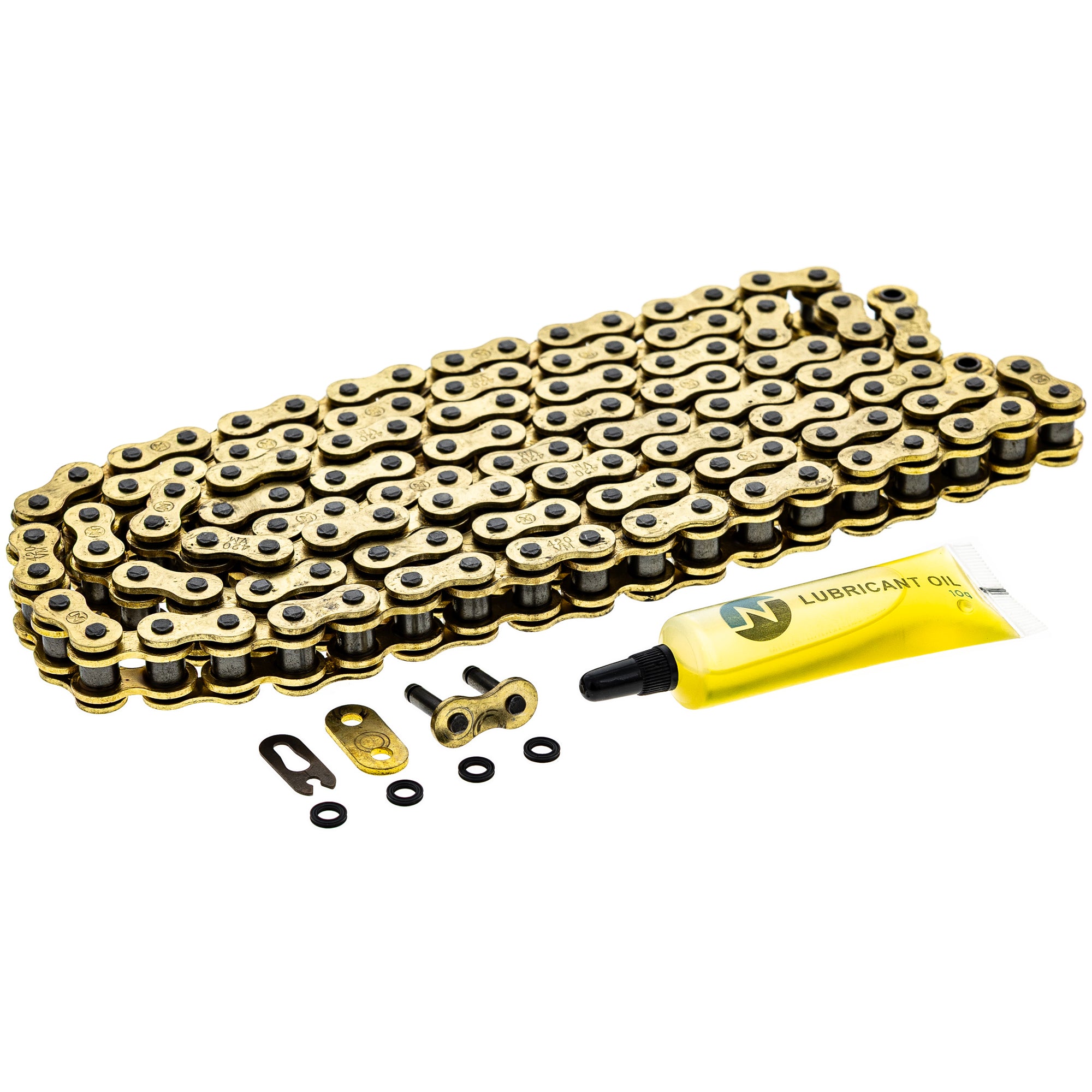 Gold X-Ring Chain 126 w/ Master Link for zOTHER Honda KX80 Expert DT50 5429 420VX-126 NICHE 519-CDC2530H