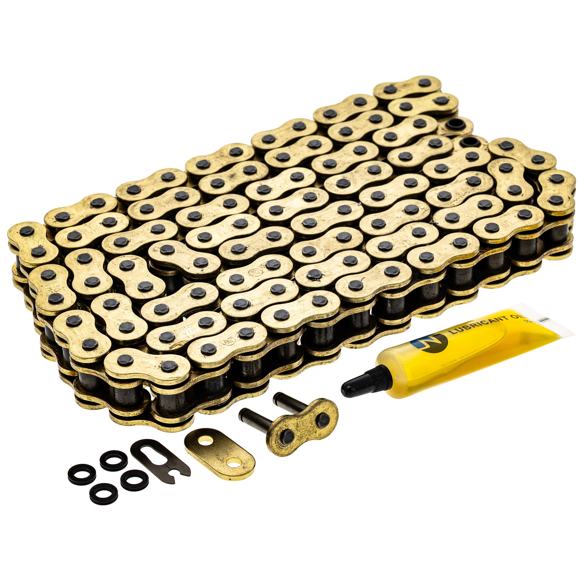 Gold X-Ring Chain 104 w/ Master Link Yamaha Suzuki | NICHE PARTS