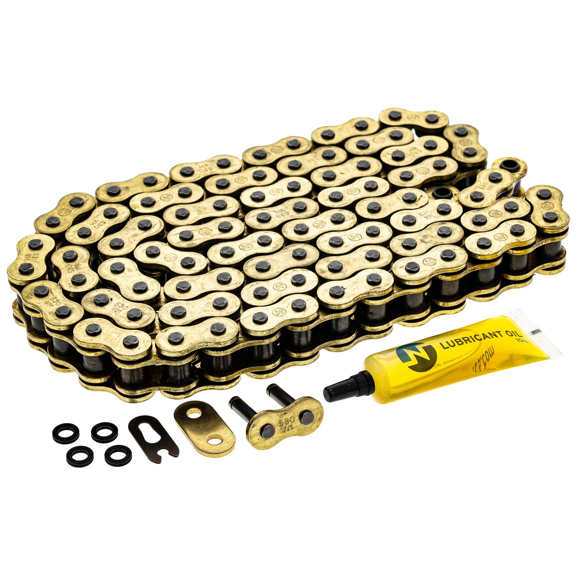 Gold X-Ring Chain 96 w/ Master Link for zOTHER XS400 Super RD400 94580-10096-00 NICHE 519-CDC2577H