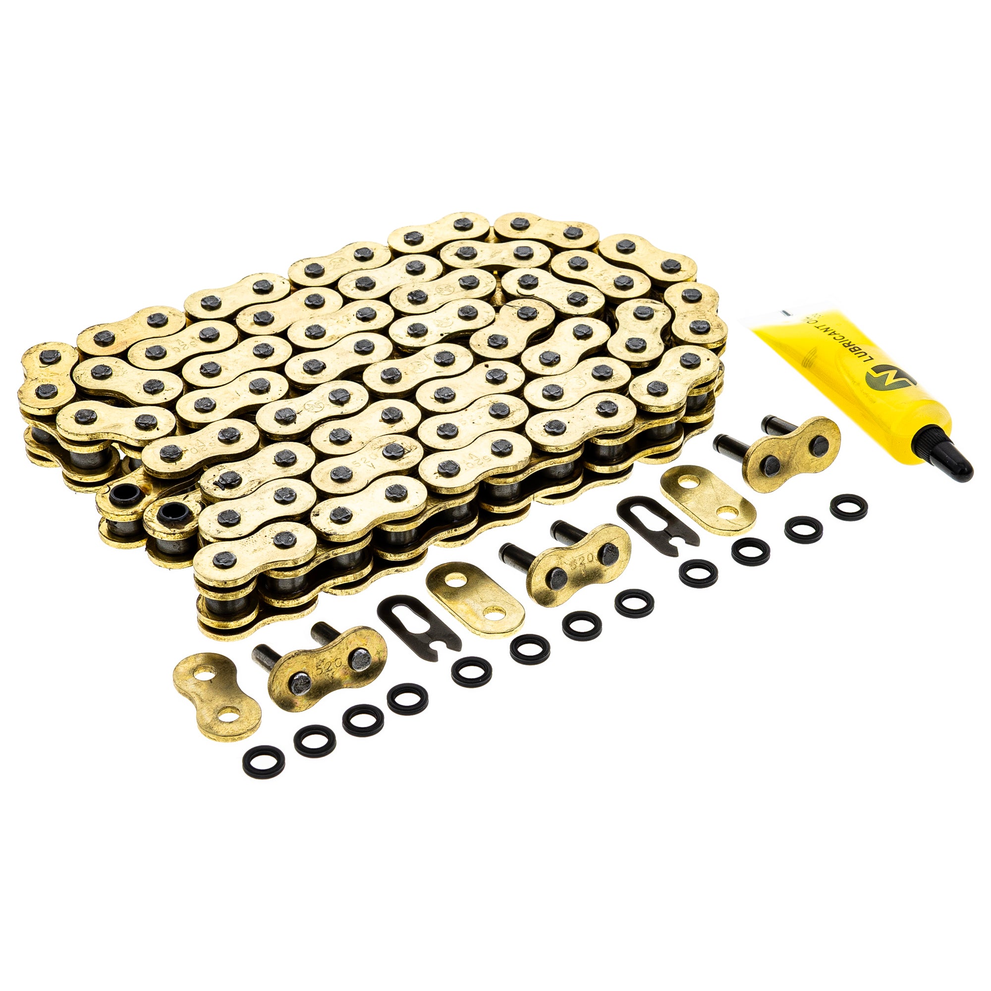 Gold X-Ring Chain 82 w/ Master Link for zOTHER Polaris Xplorer Trail ATC185S 3221193-082 NICHE 519-CDC2588H