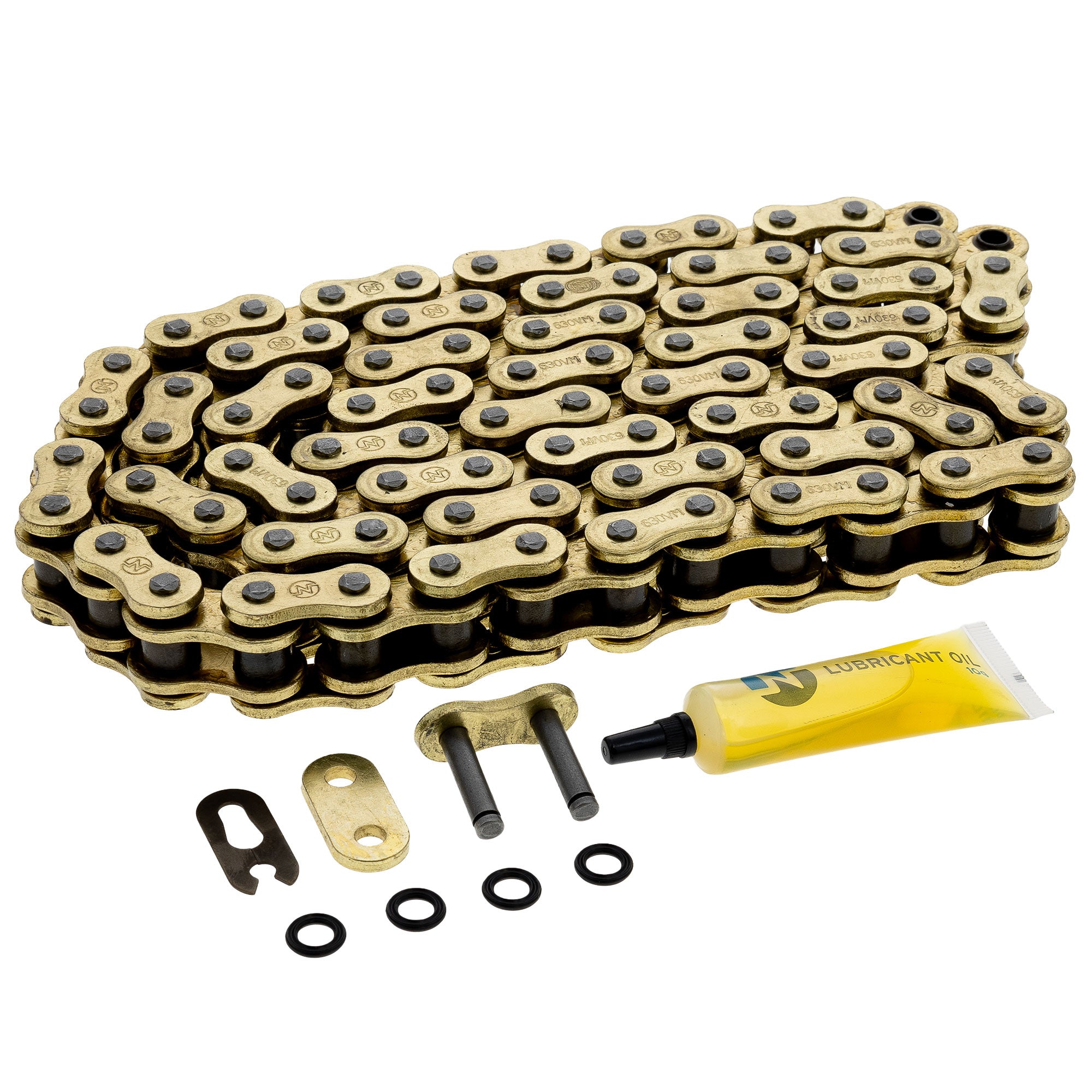 Gold X-Ring Chain 90 w/ Master Link for zOTHER Super Seca CB750 40535-425-721 NICHE 519-CDC2597H