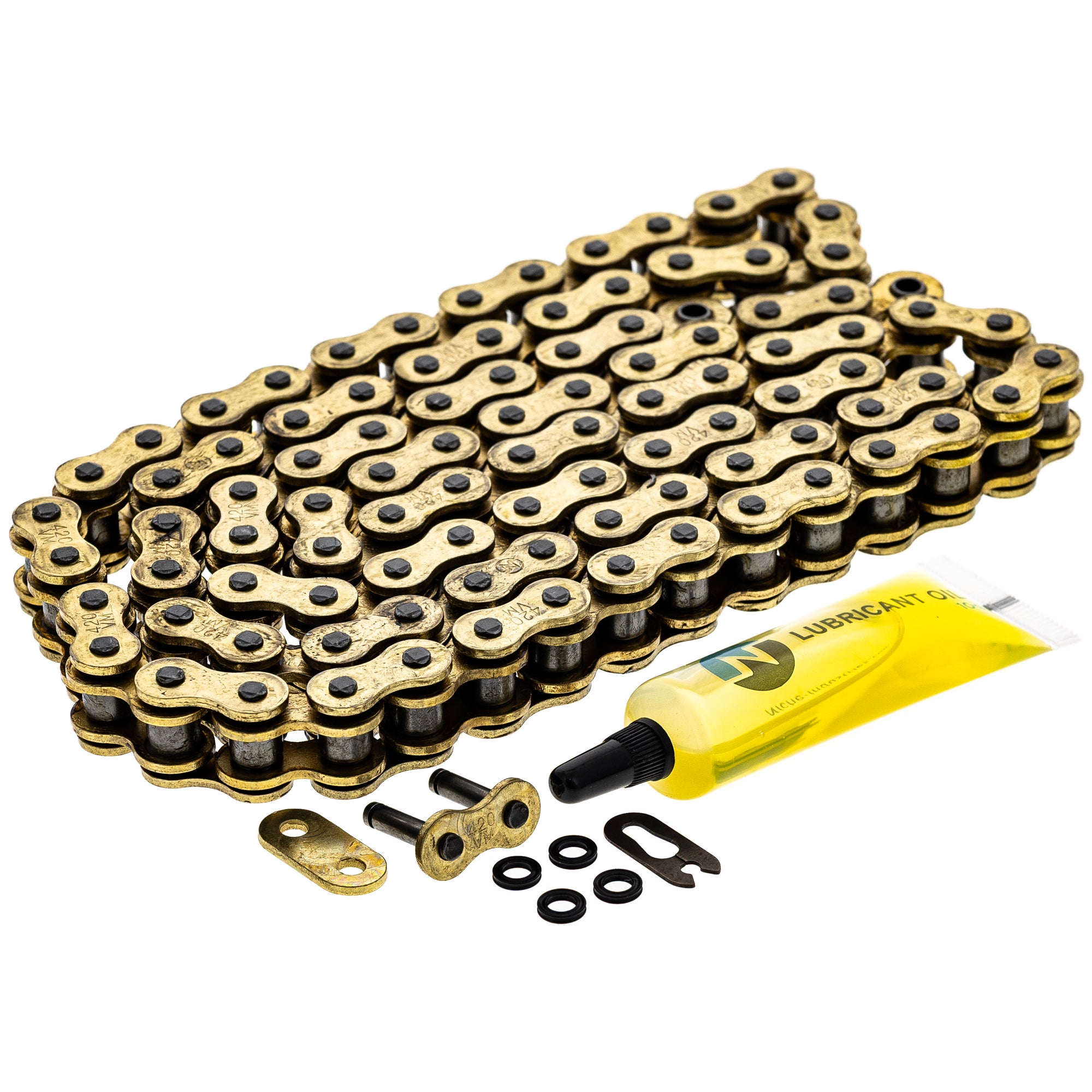 Gold X-Ring Chain 96 w/ Master Link for zOTHER XL80S C70 5489 NICHE 519-CDC2590H