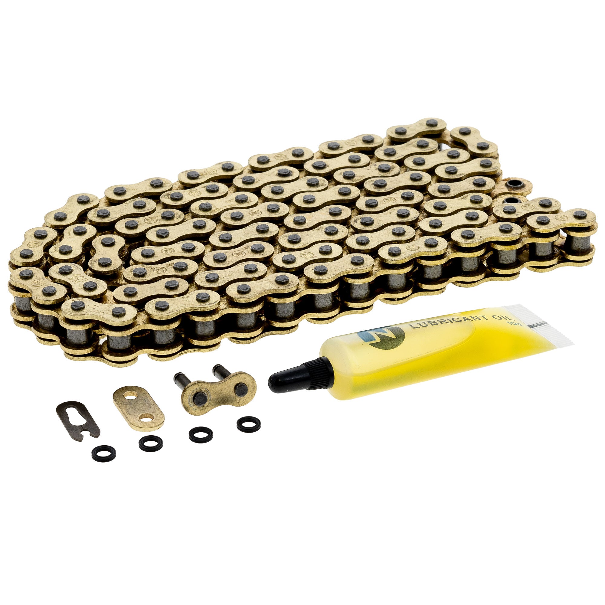 Gold X-Ring Chain 102 w/ Master Link for zOTHER YGS1 MG1 KD80 DT100 9Y580-52101-00 NICHE 519-CDC2500H