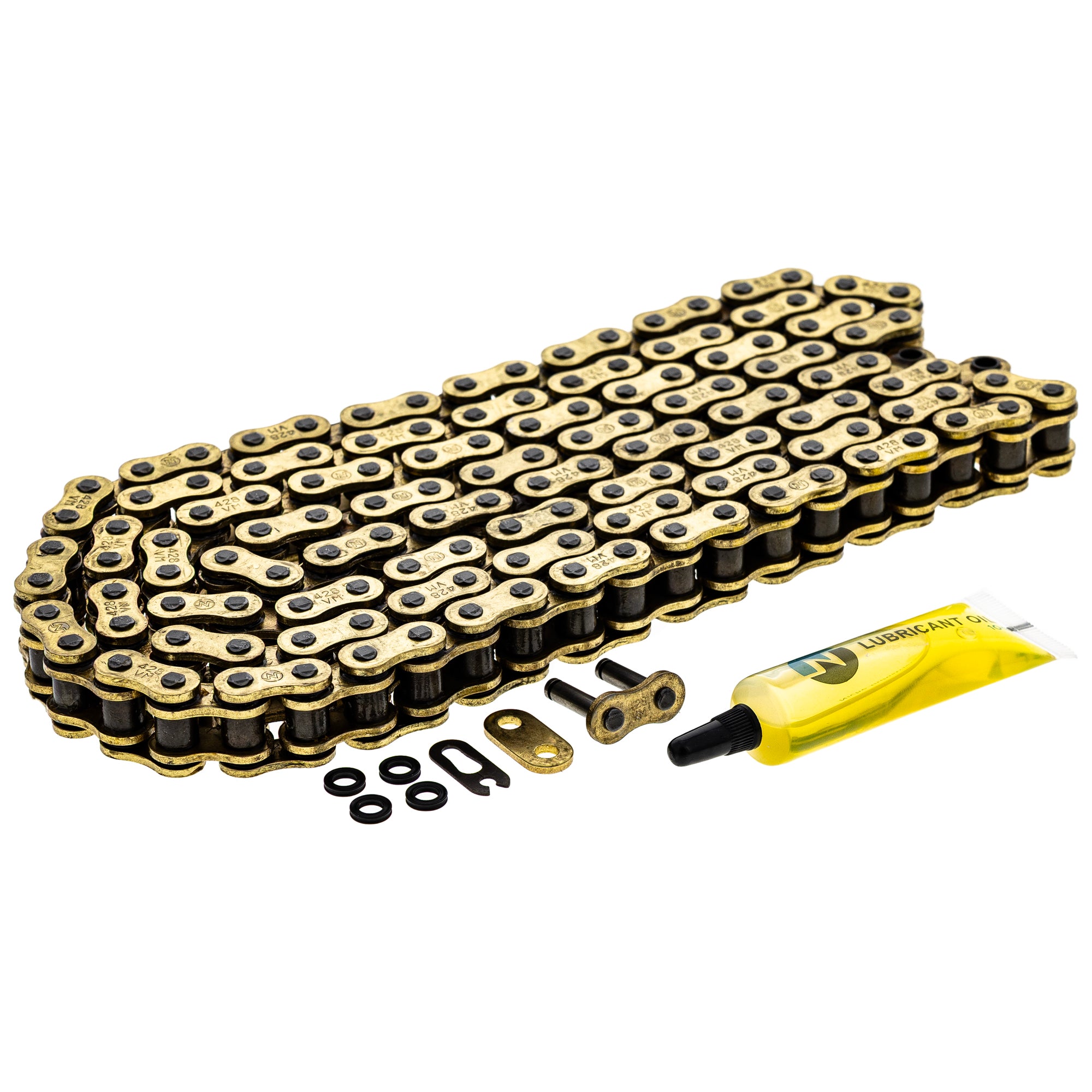 Gold X-Ring Chain 138 w/ Master Link for MTD Cub Cadet Troy-Bilt TE125 5522 NICHE 519-CDC2633H