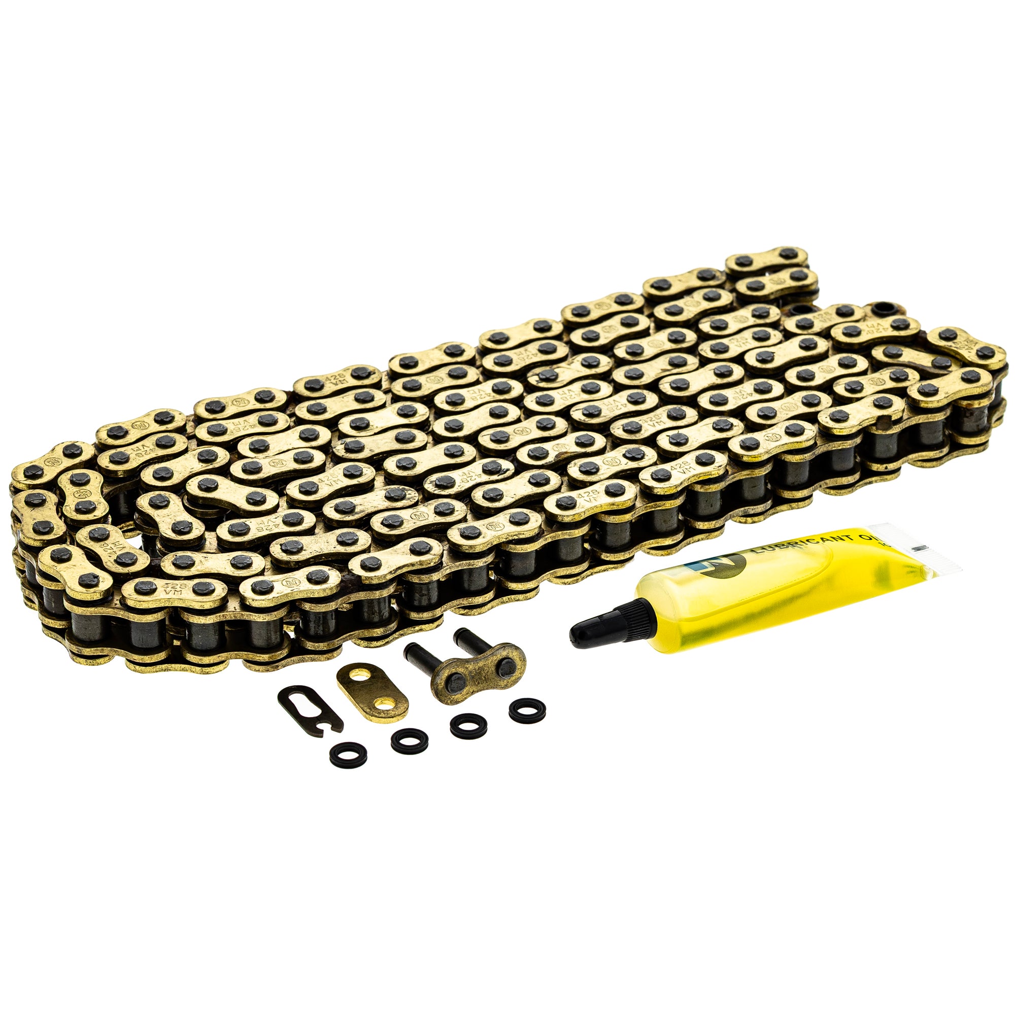 Gold X-Ring Chain 142 w/ Master Link for MURRAY 5527 NICHE 519-CDC2638H