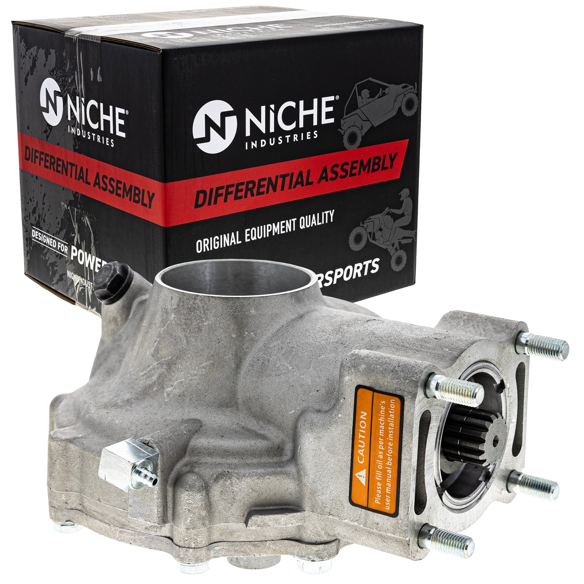 NICHE 519-CDI2240F Rear Differential Assembly for Wolverine Kodiak