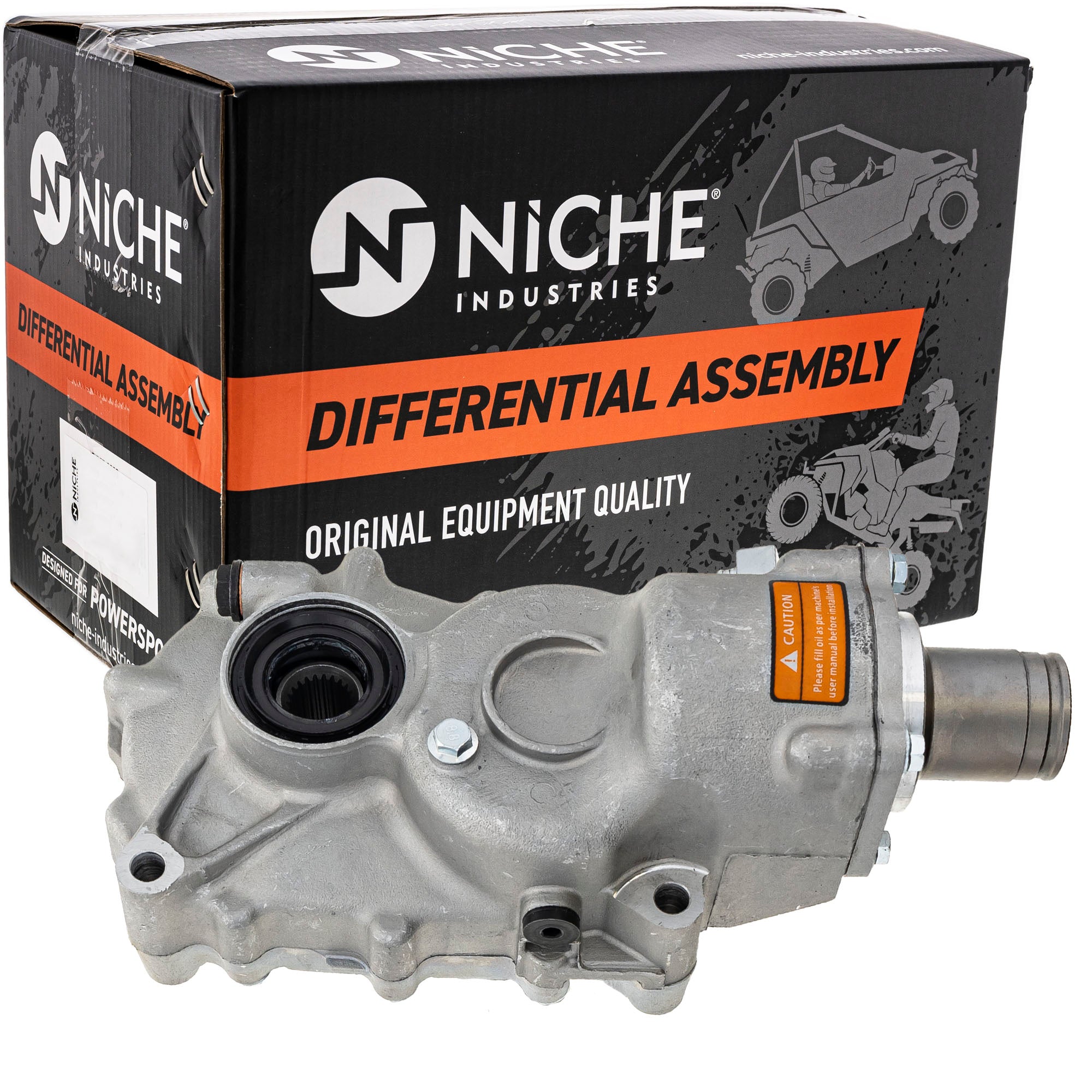 NICHE 519-CDI2253F Rear Differential Assembly for Grizzly