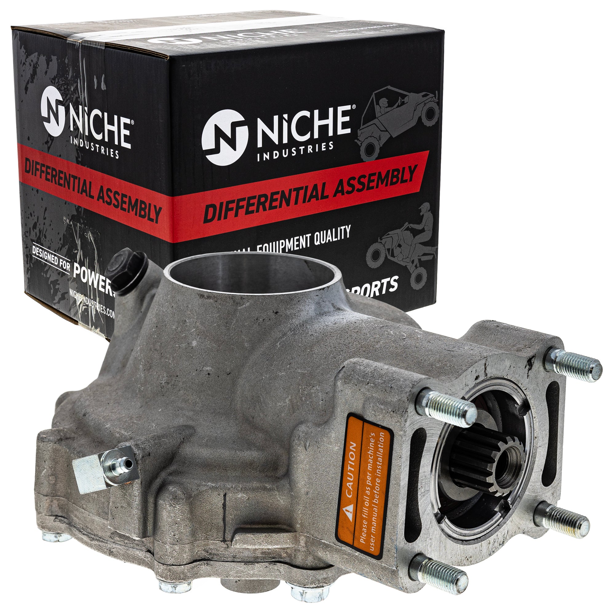 NICHE 519-CDI2254F Rear Differential Assembly for Kodiak Grizzly Big