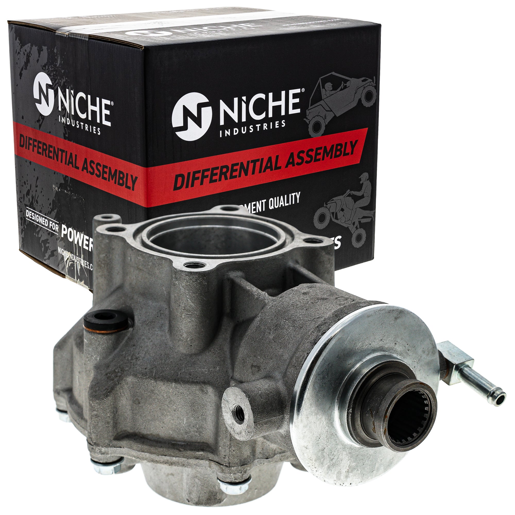 NICHE 519-CDI2256F Rear Differential Assembly for Quadsport Ozark