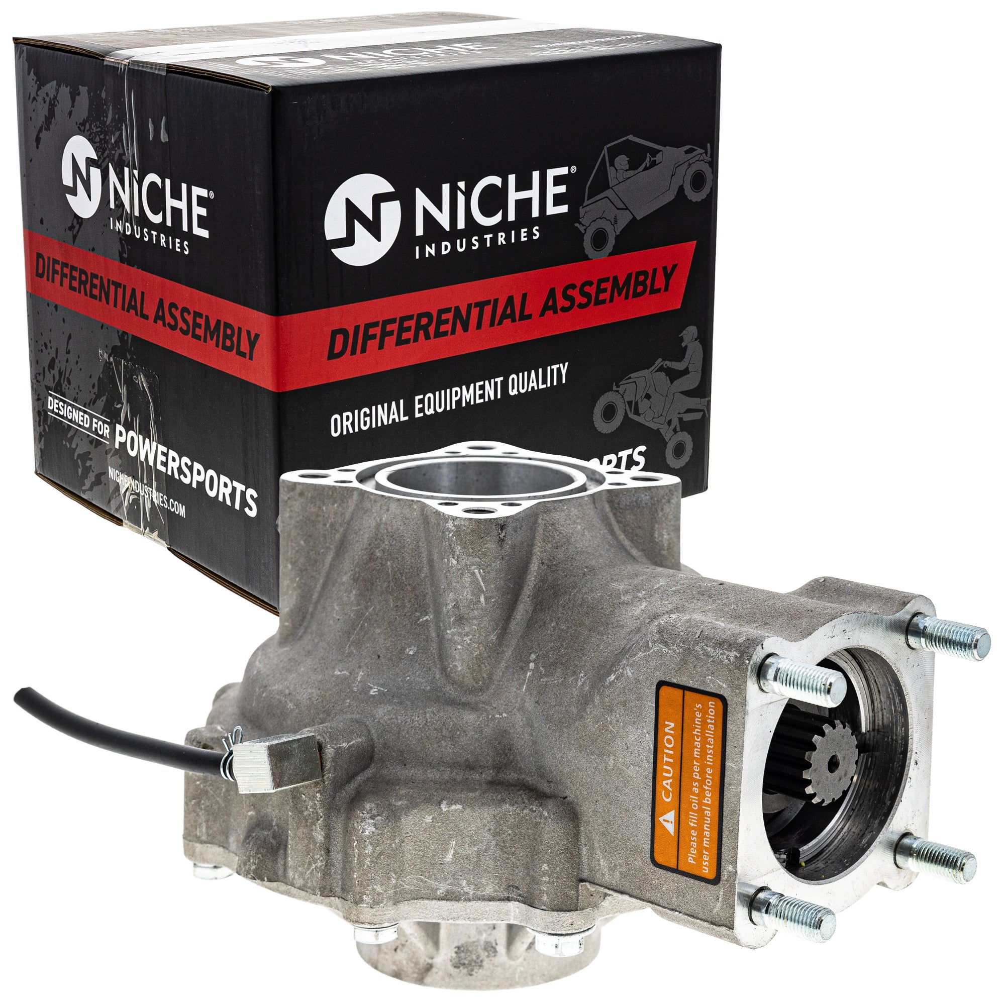 NICHE 519-CDI2259F Rear Differential Assembly for Kodiak Grizzly
