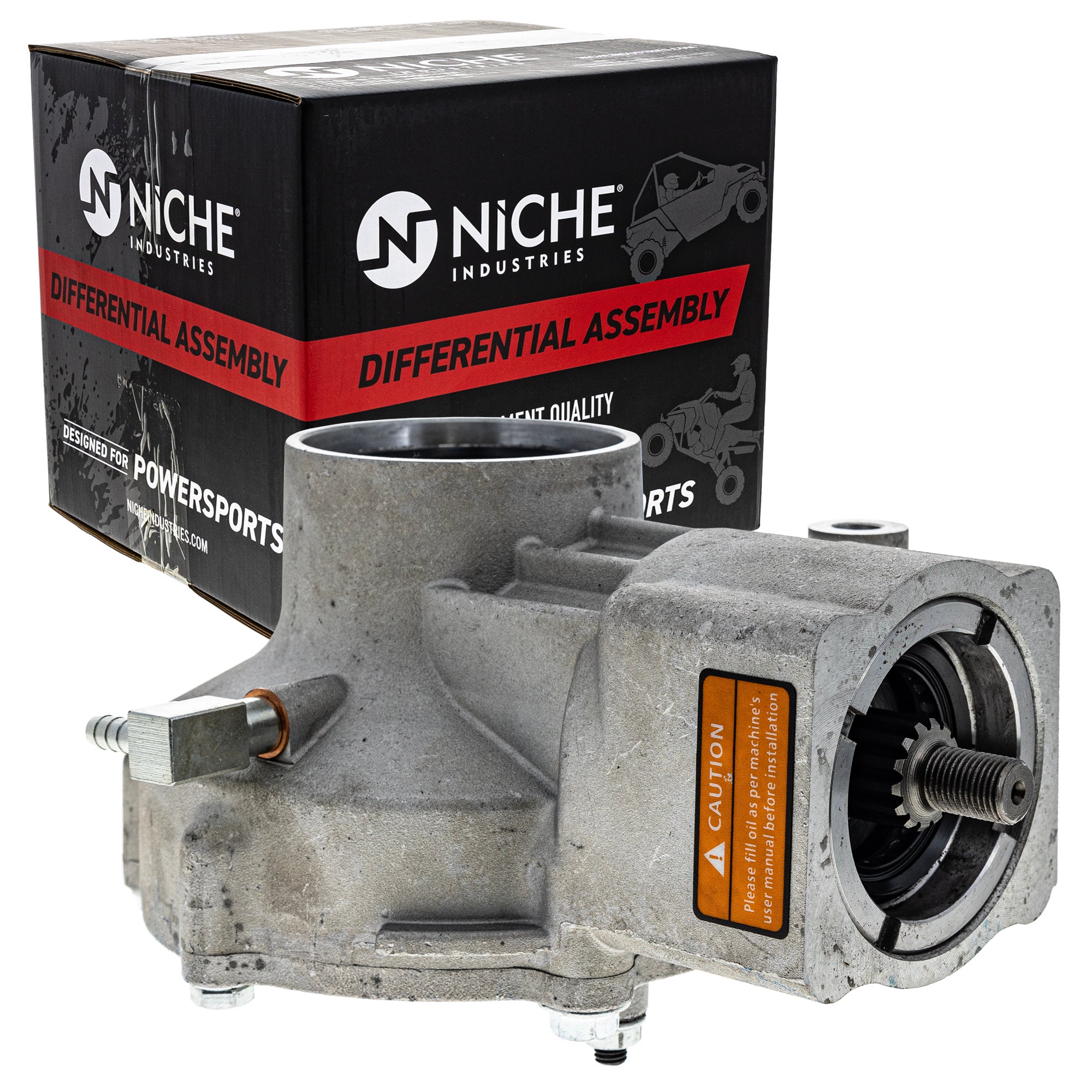 NICHE 519-CDI2262F Rear Differential Assembly for Kodiak Grizzly