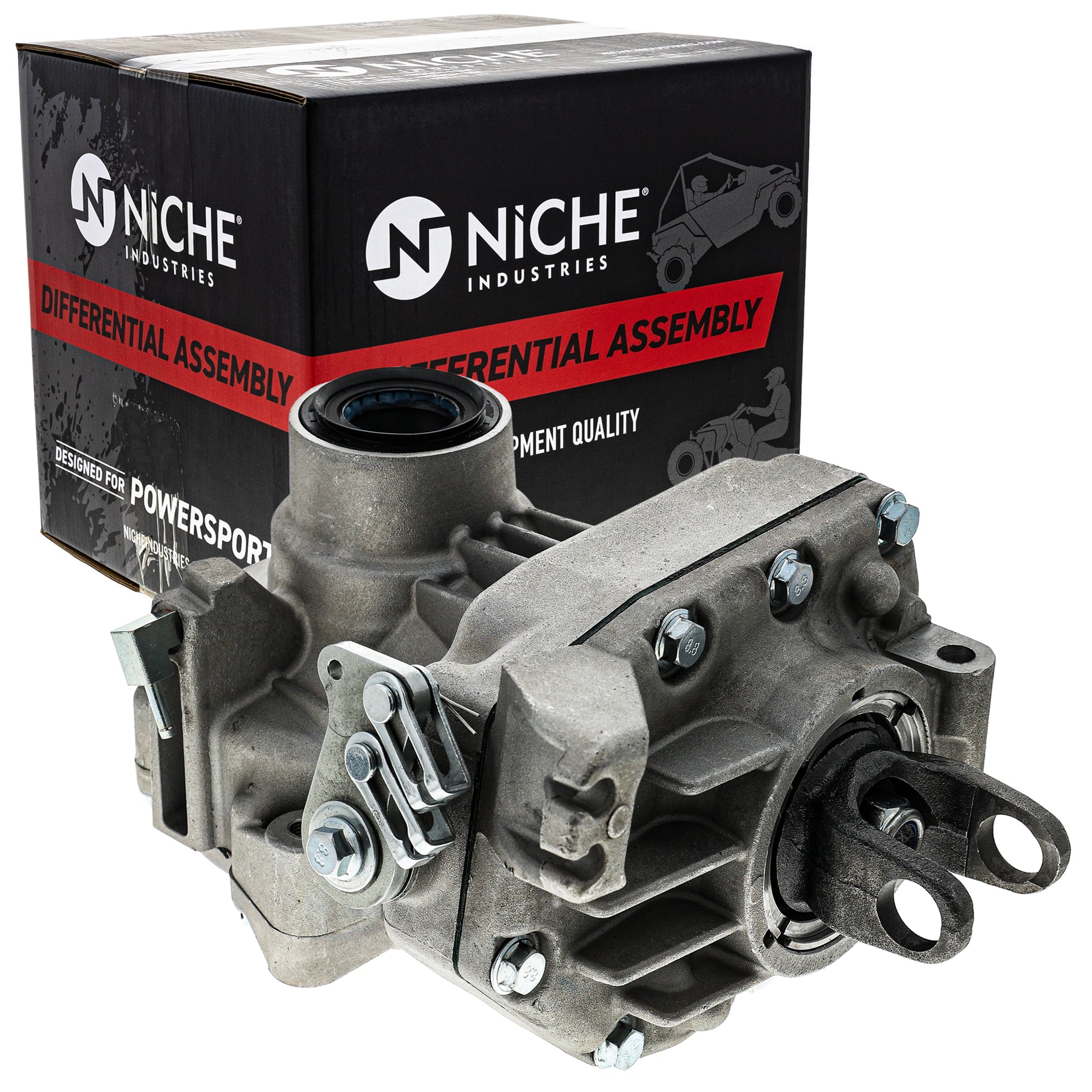 NICHE 519-CDI2266F Rear Differential Assembly for Kodiak Grizzly