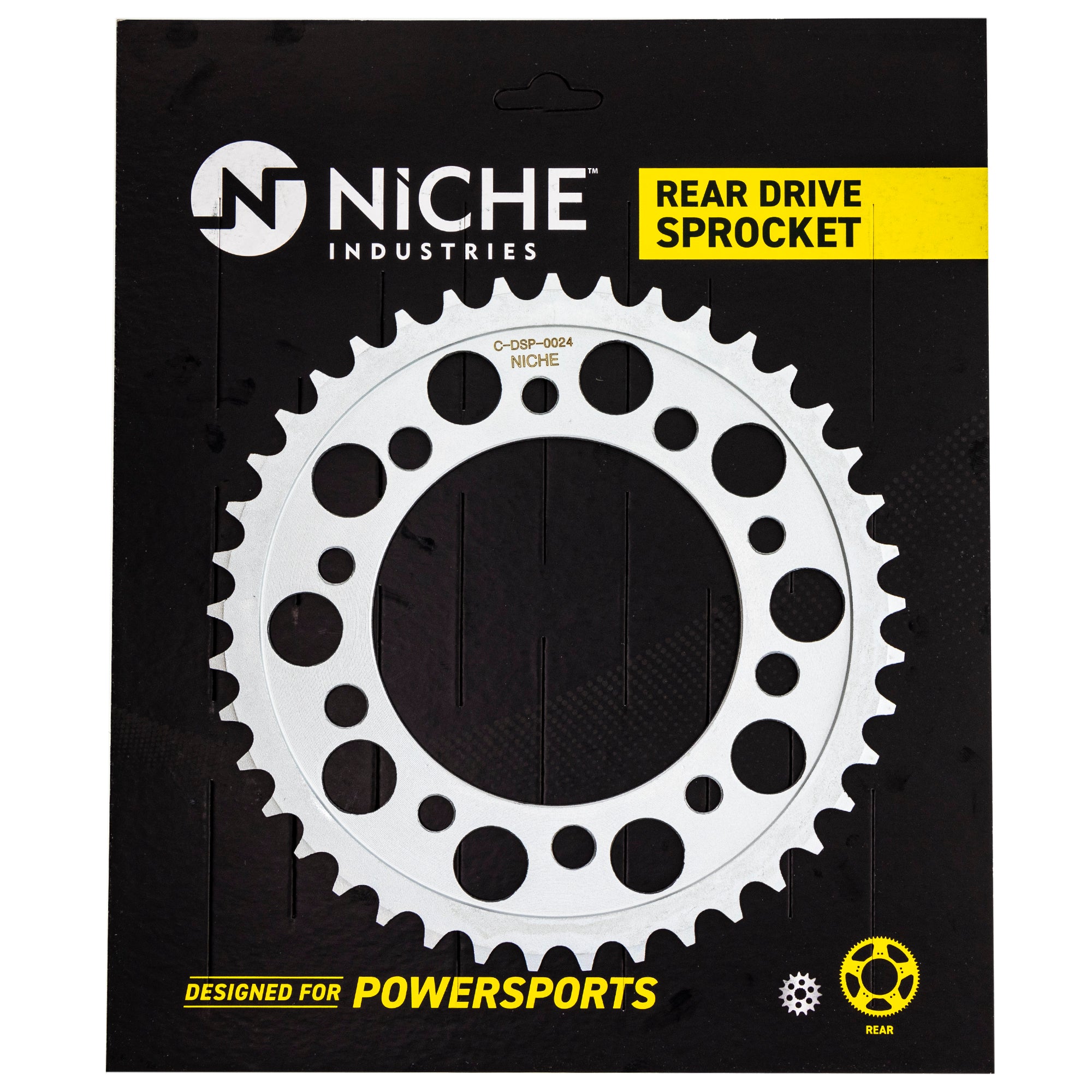 NICHE 519-CDS2246P Rear Drive Sprocket for Yamaha YZF 2CR-25441-00-00