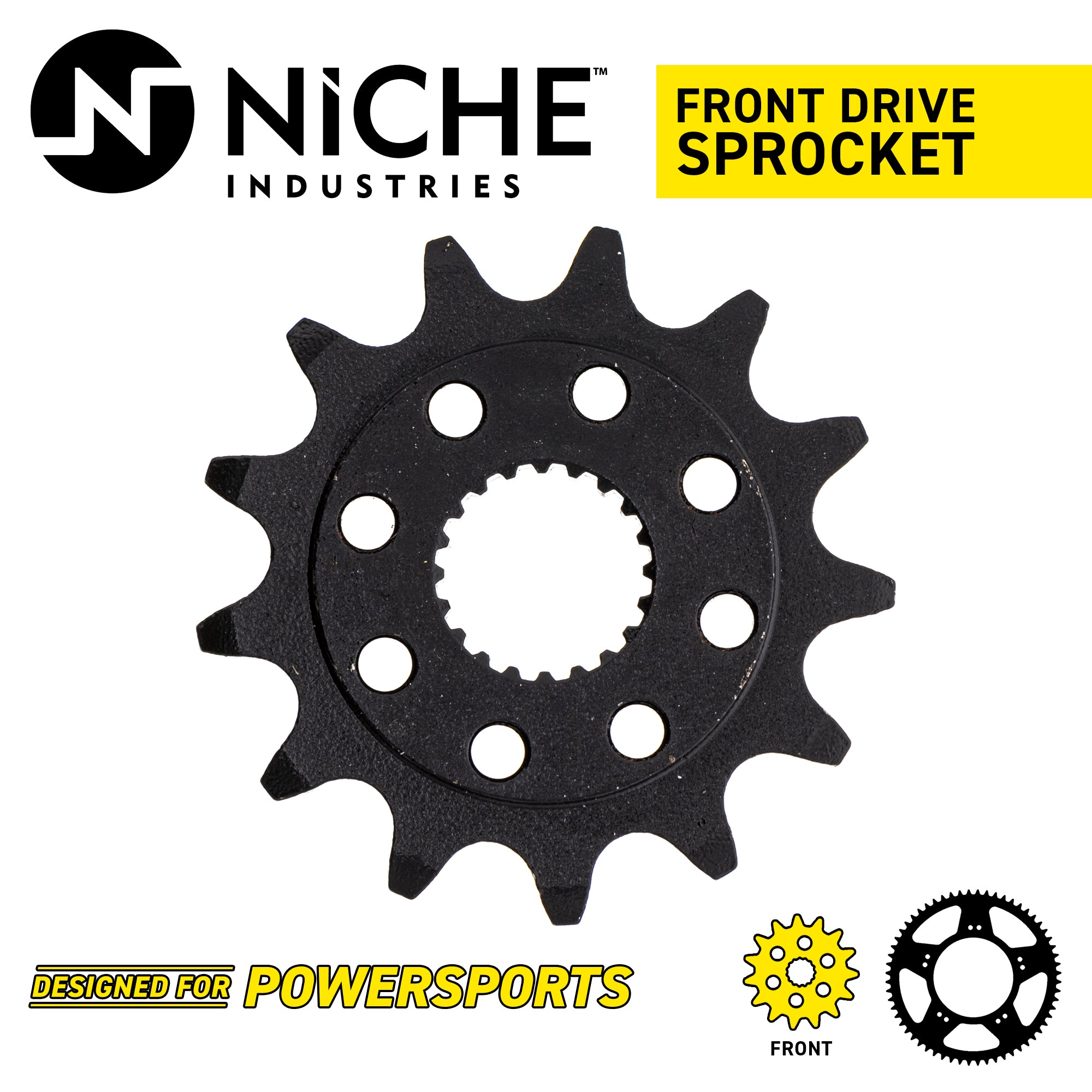 NICHE 519-CDS2259P Front Drive Sprocket for zOTHER Kawasaki JT